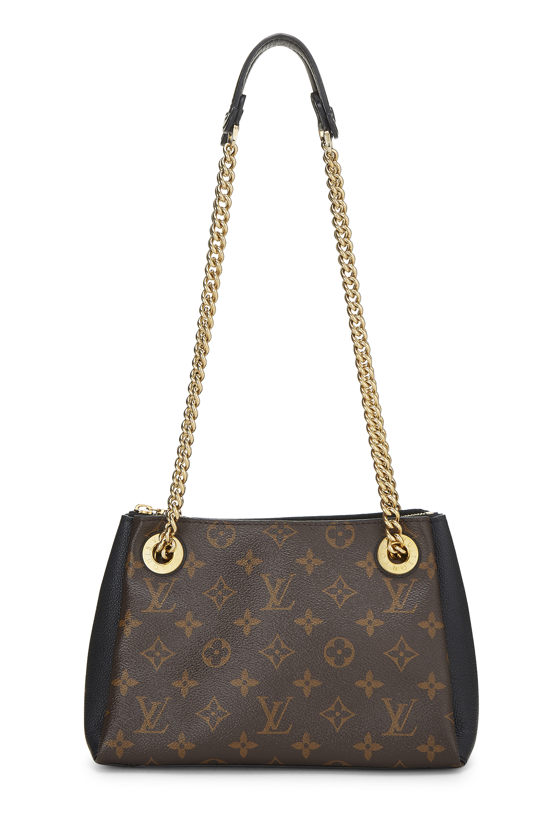 Women's Louis Vuitton Black Monogram Canvas Surene BB in Black BB