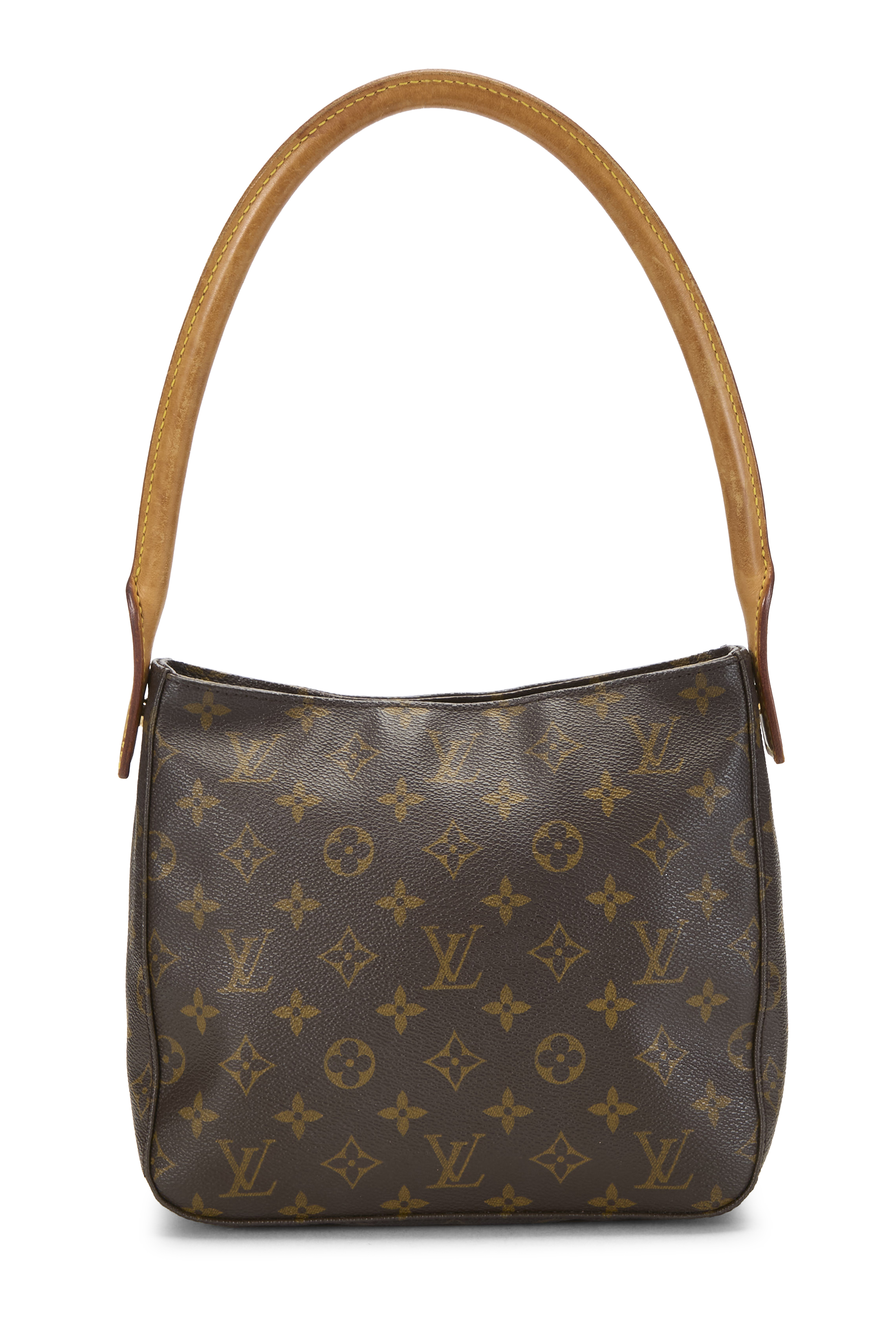 Women's Louis Vuitton Monogram Canvas Looping MM in Brown MM