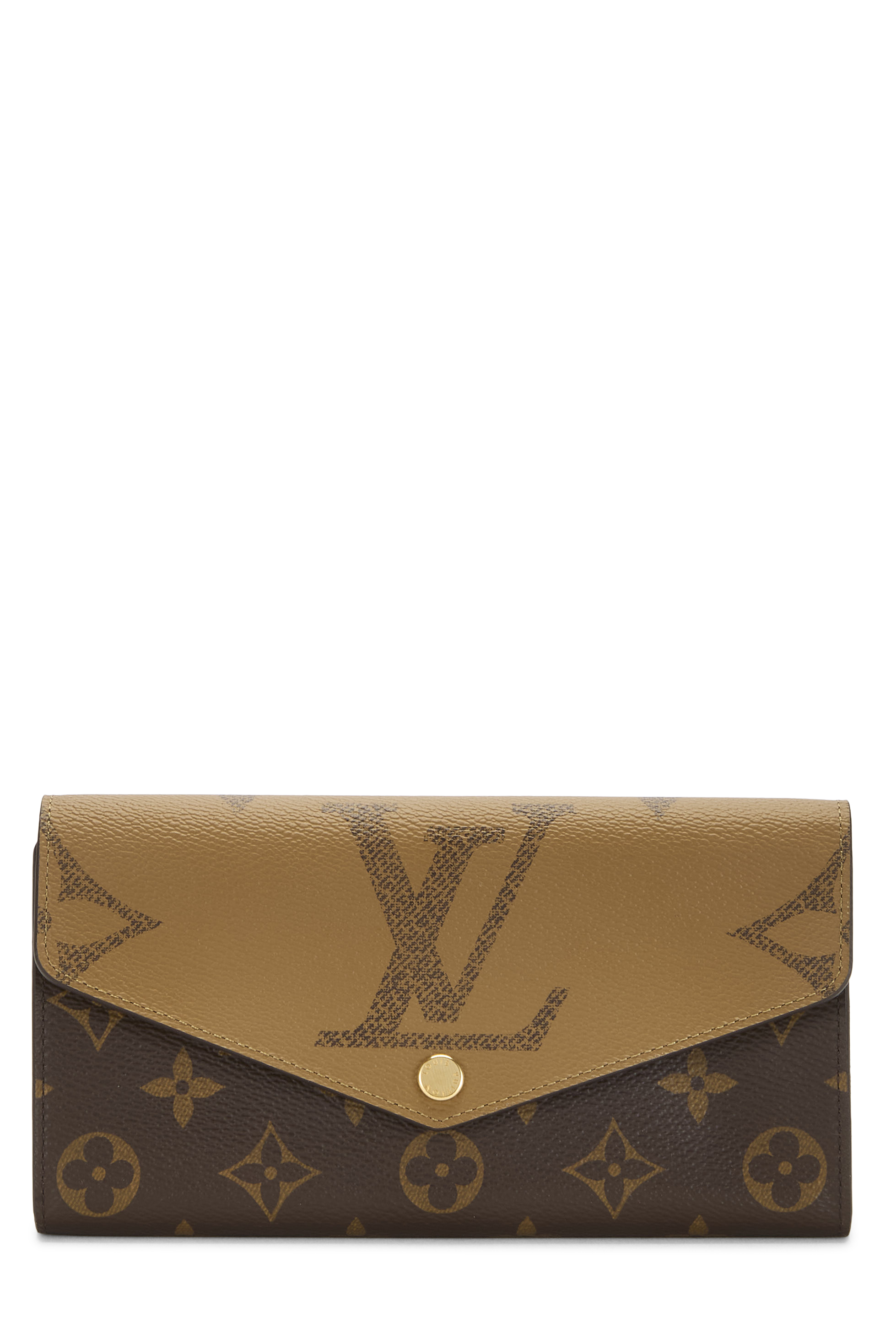 Women's Louis Vuitton Monogram Reversed Giant Sarah NM in Brown
