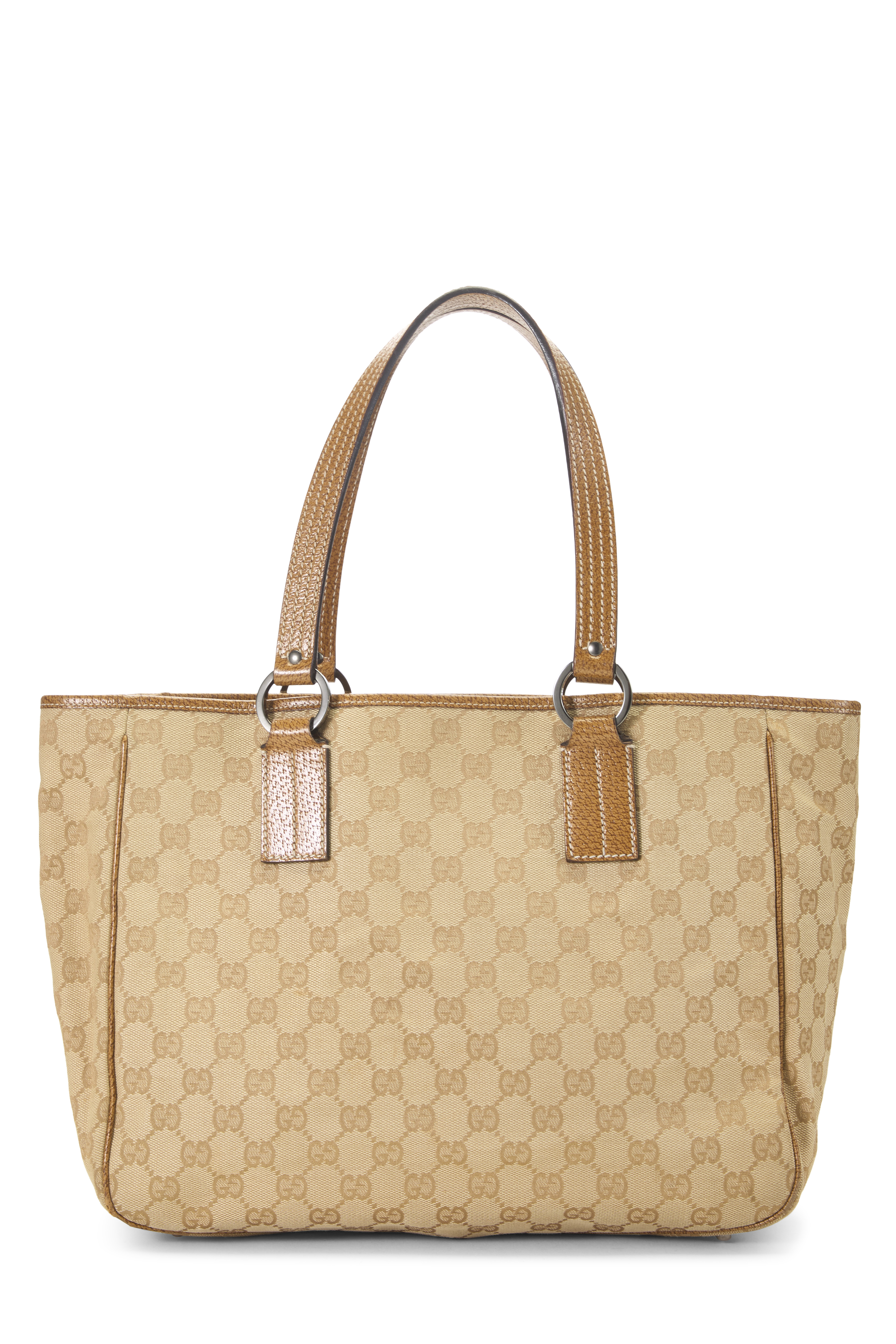 Women's Gucci Original GG Canvas Tote Large in Brown Large