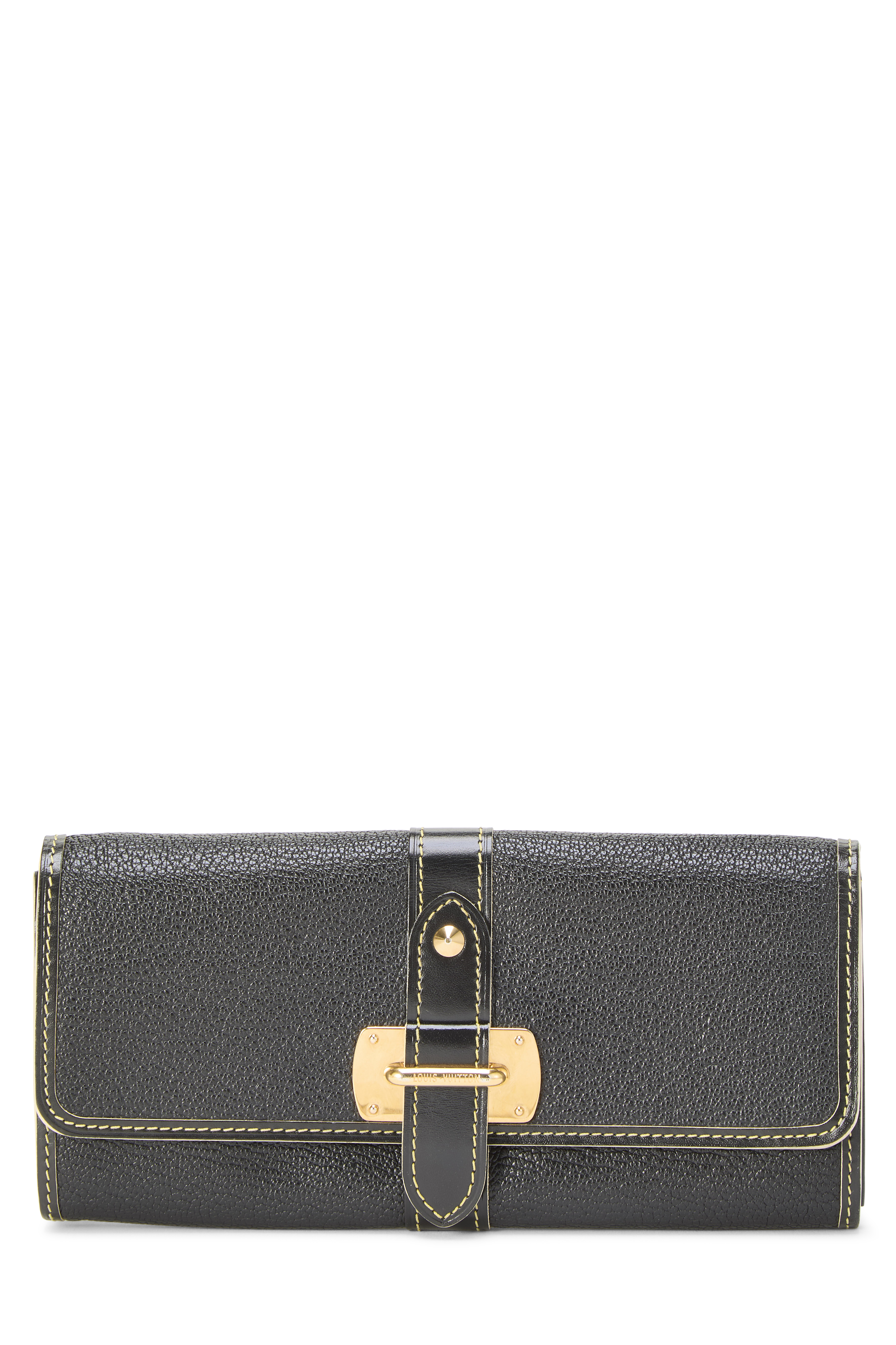 Women's Louis Vuitton Black Suhali Le Favori Wallet in Black