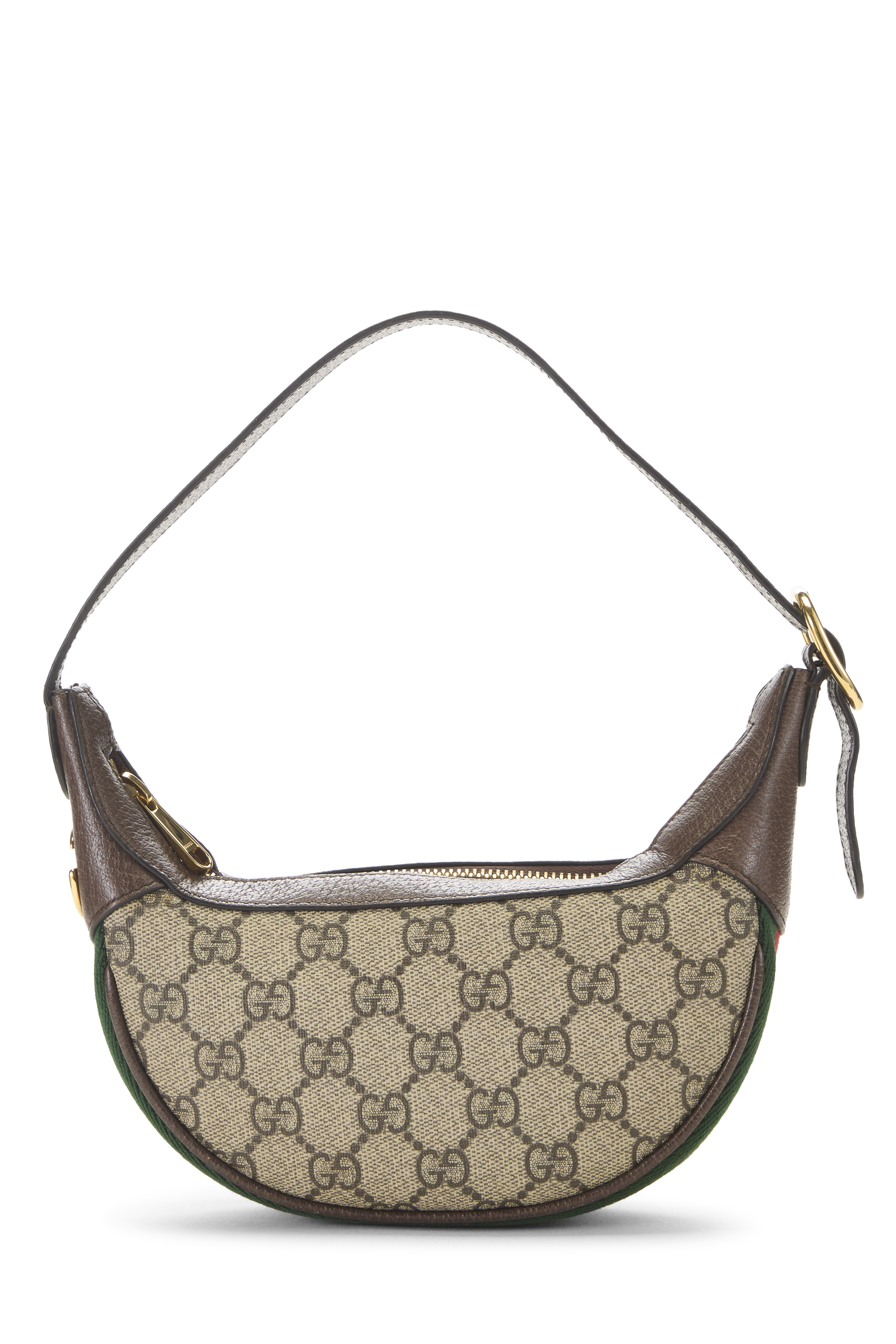Women's Gucci Brown GG Supreme Canvas Ophidia Mini in Brown