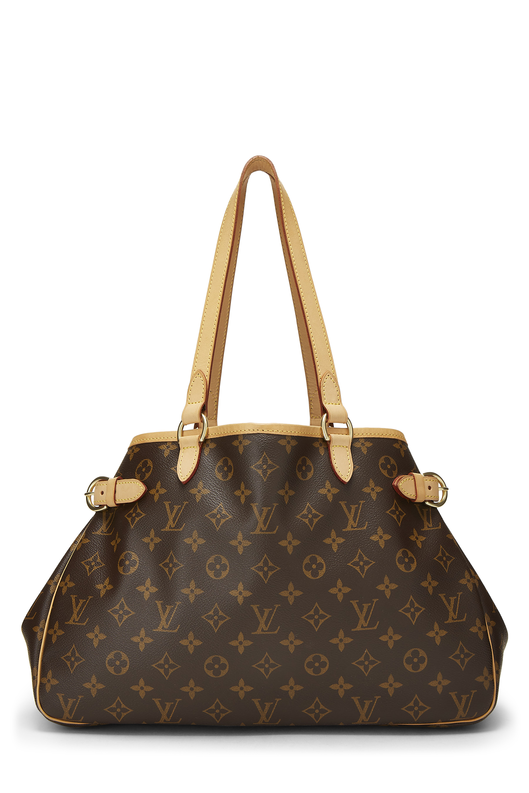 Women's Louis Vuitton Monogram Canvas Batignolles Horizontal in Brown