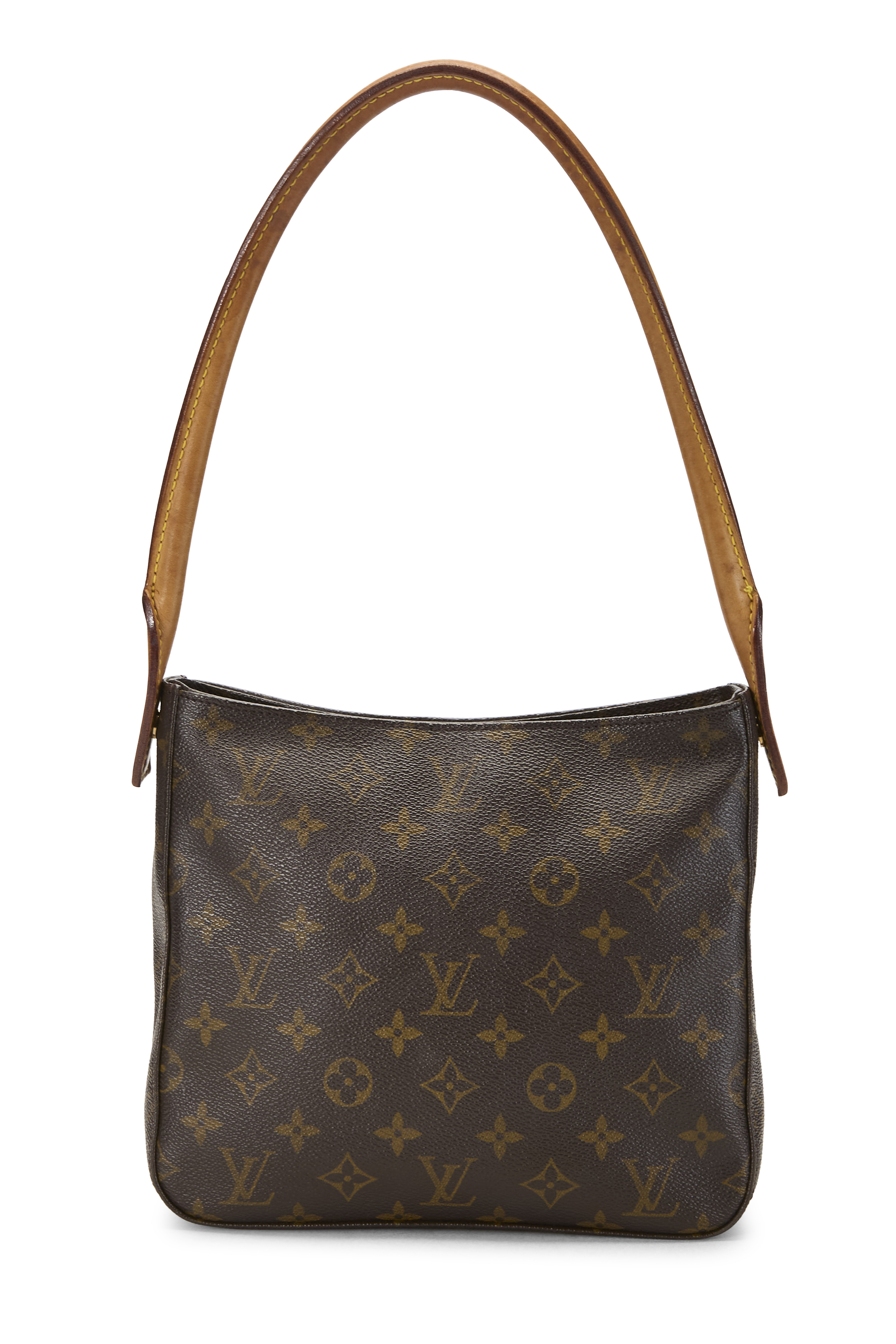 Women's Louis Vuitton Monogram Canvas Looping MM in Brown MM