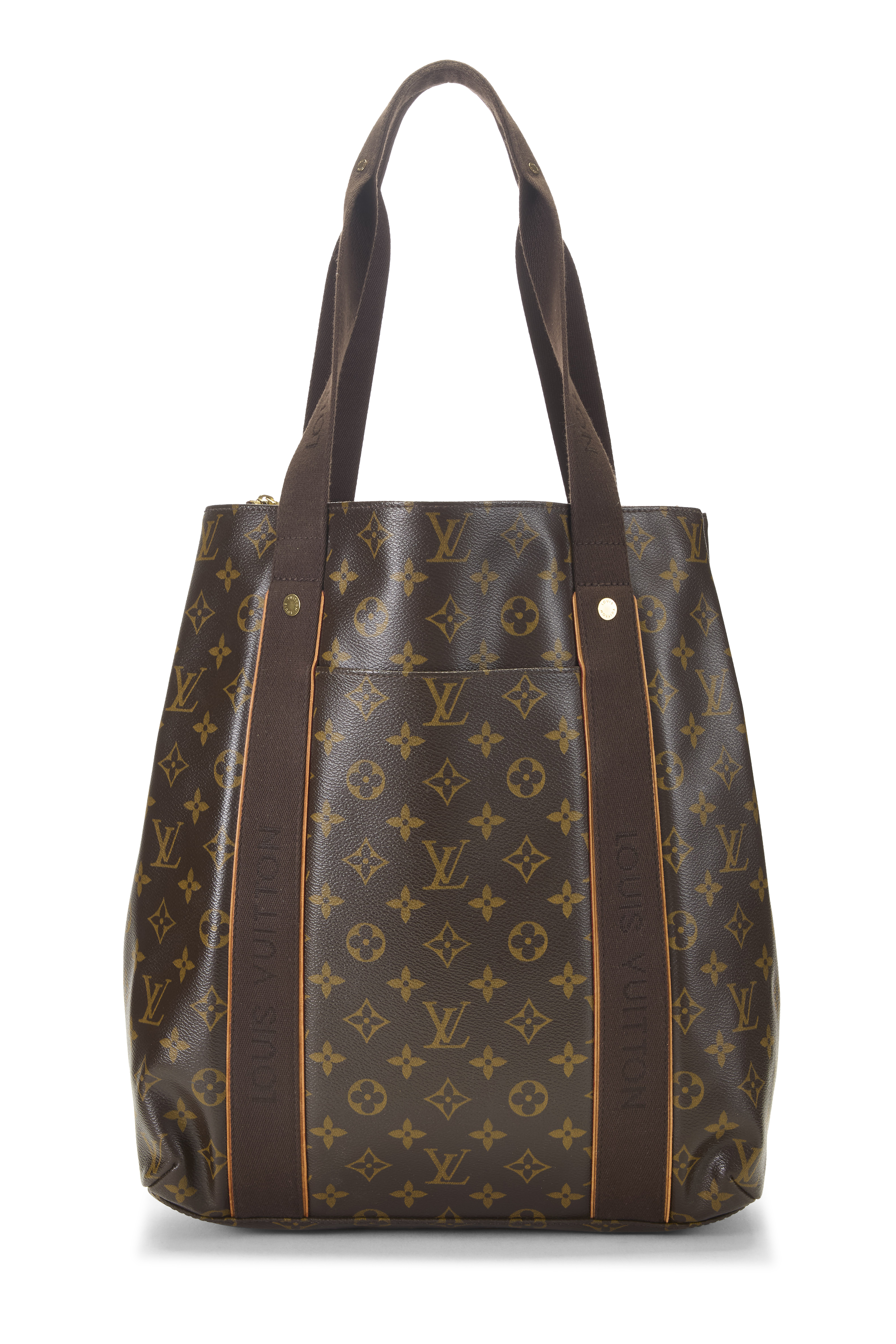 Women's Louis Vuitton Monogram Canvas Cabas Beaubourg in Brown