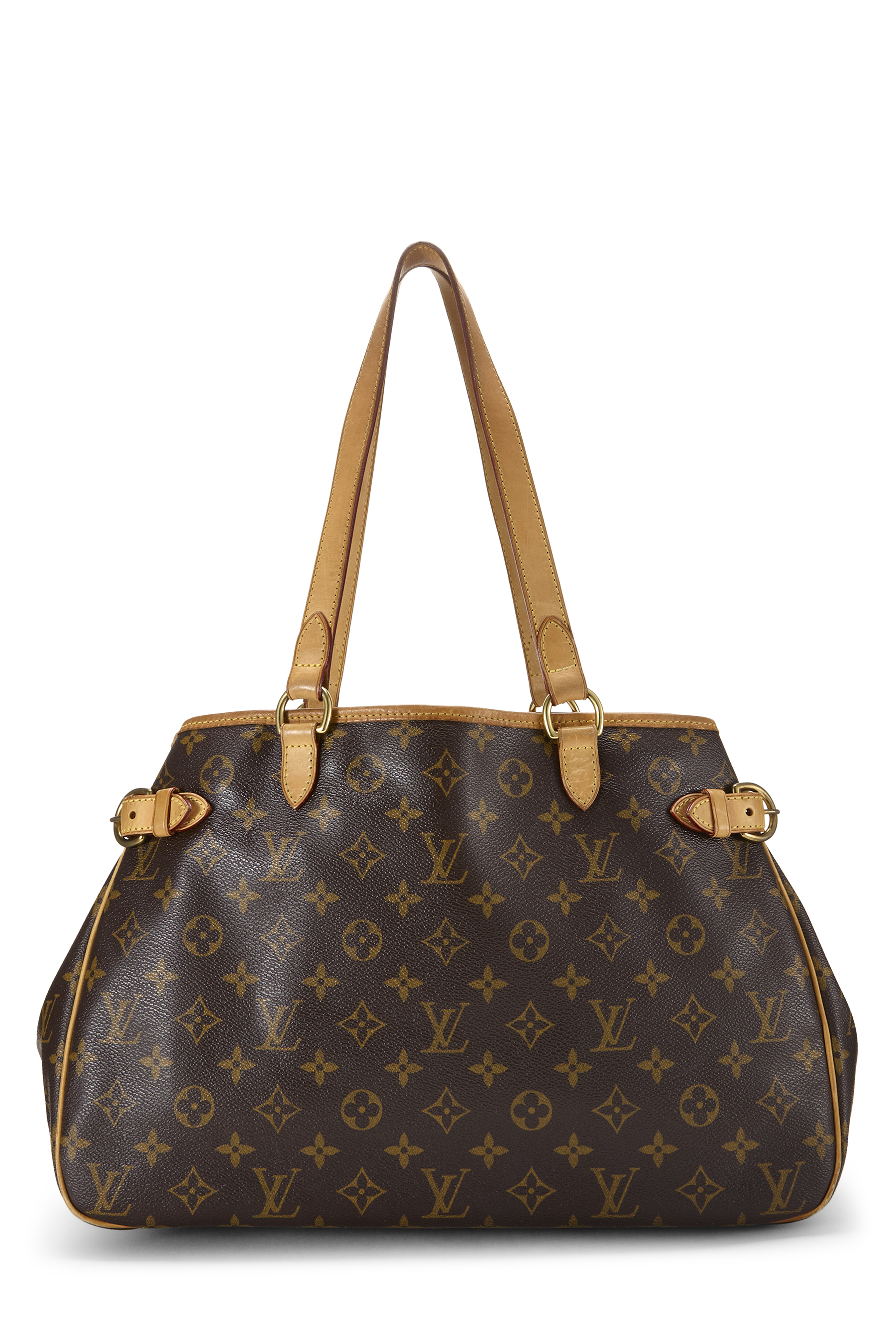 Women's Louis Vuitton Monogram Canvas Batignolles Horizontal in Brown