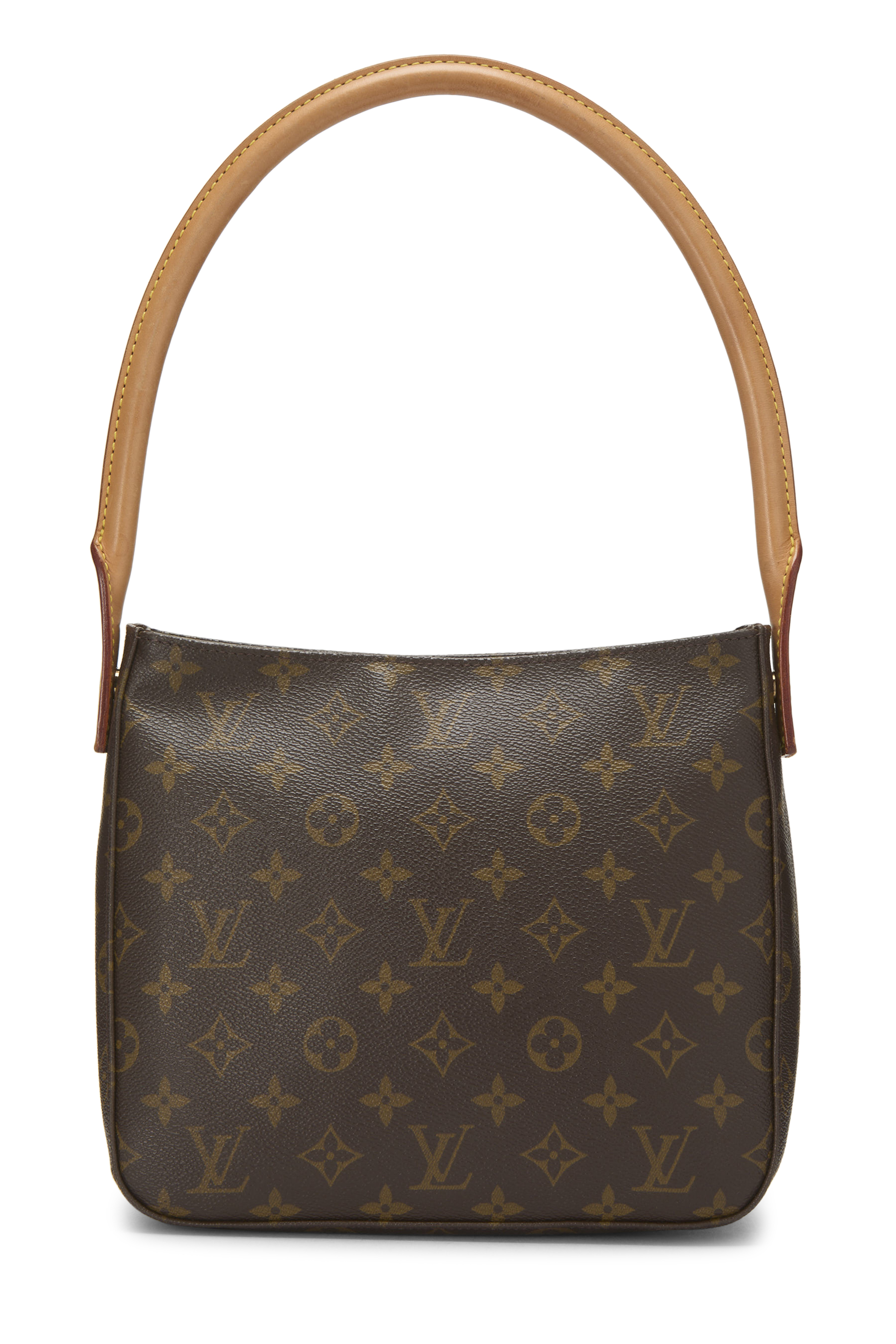 Women's Louis Vuitton Monogram Canvas Looping MM in Brown MM