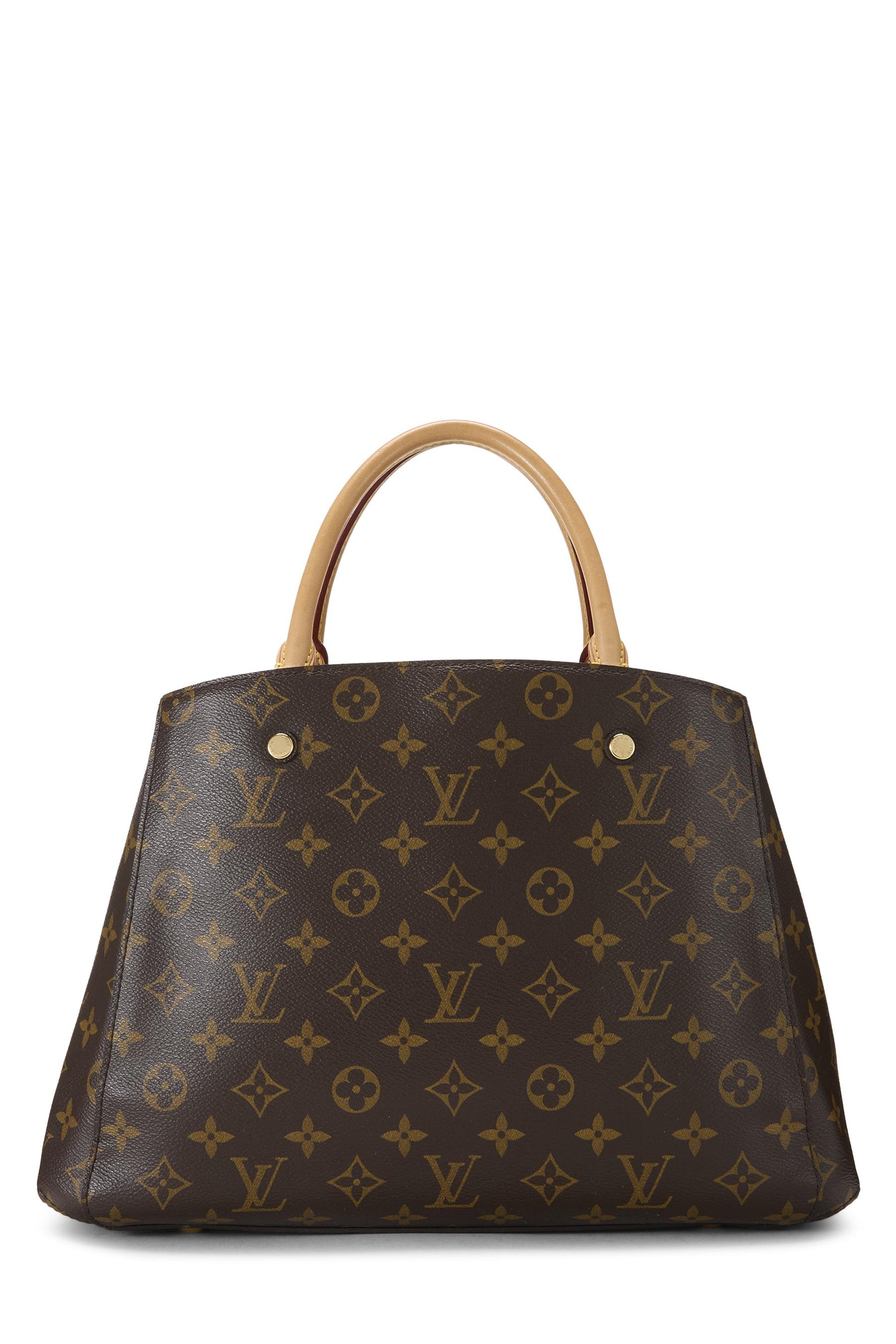 Women's Louis Vuitton Monogram Canvas Montaigne MM in Brown MM