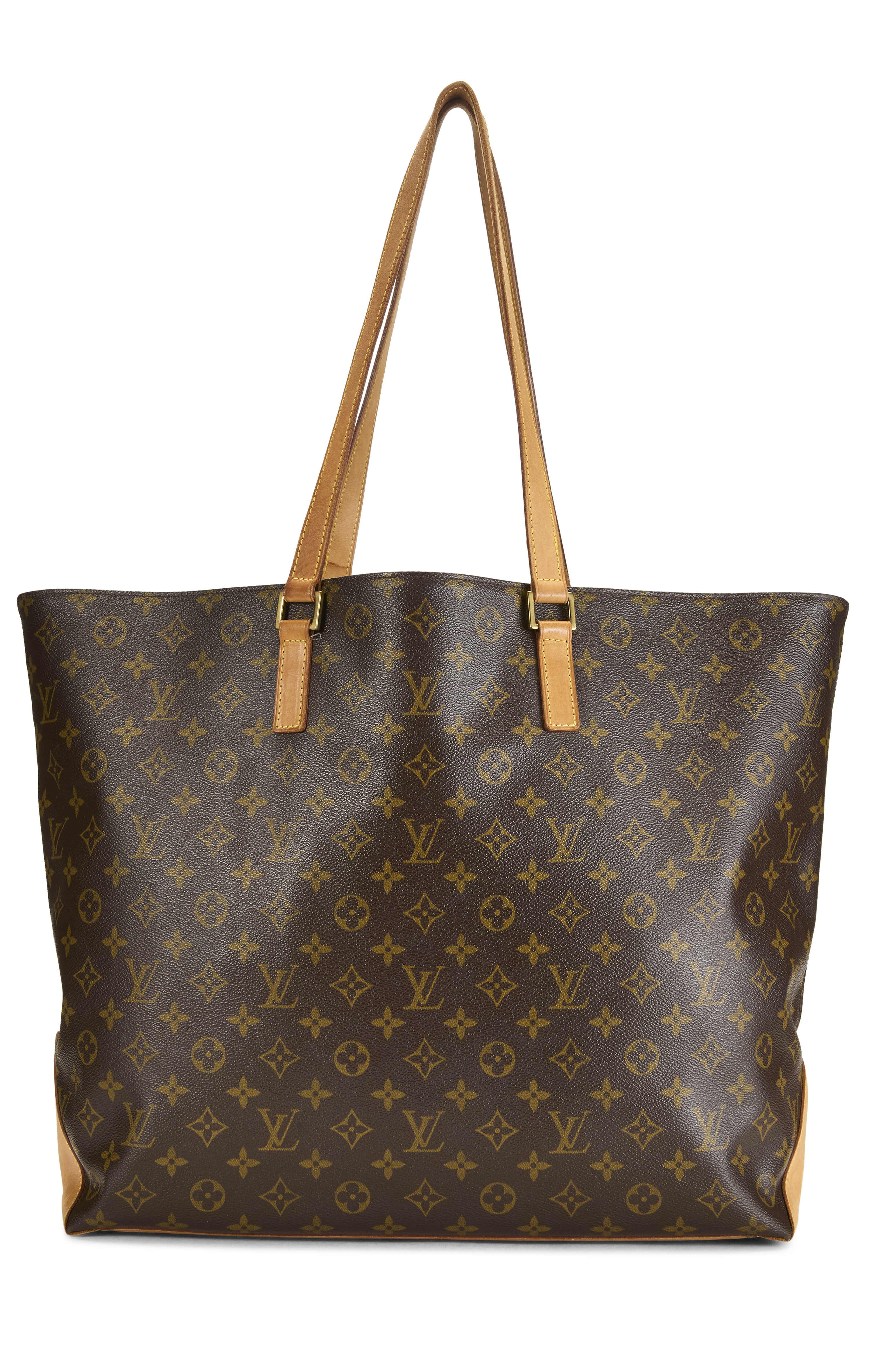 Women's Louis Vuitton Monogram Canvas Cabas Alto in Brown