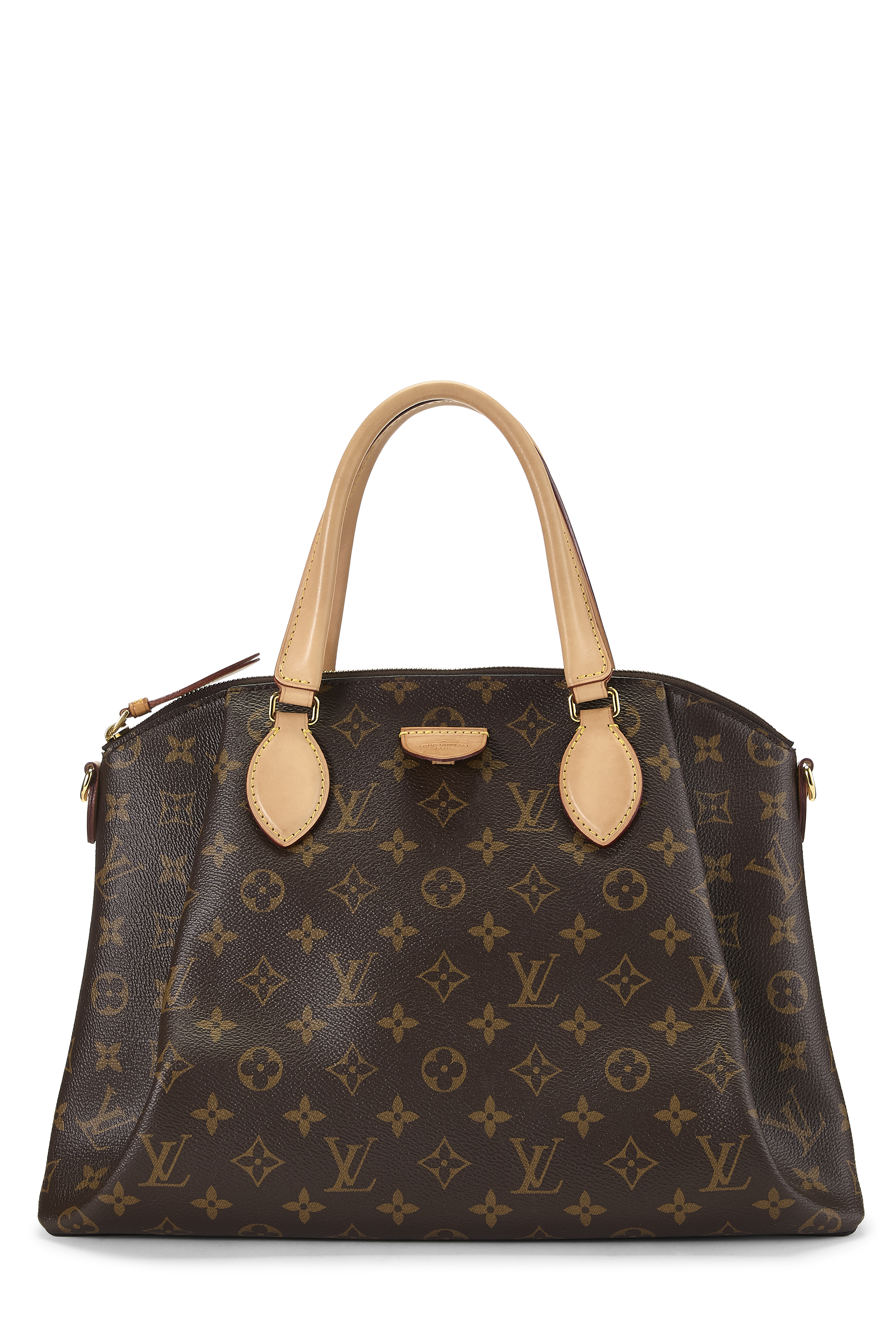 Women's Louis Vuitton Monogram Canvas Rivoli MM NM in Brown MM