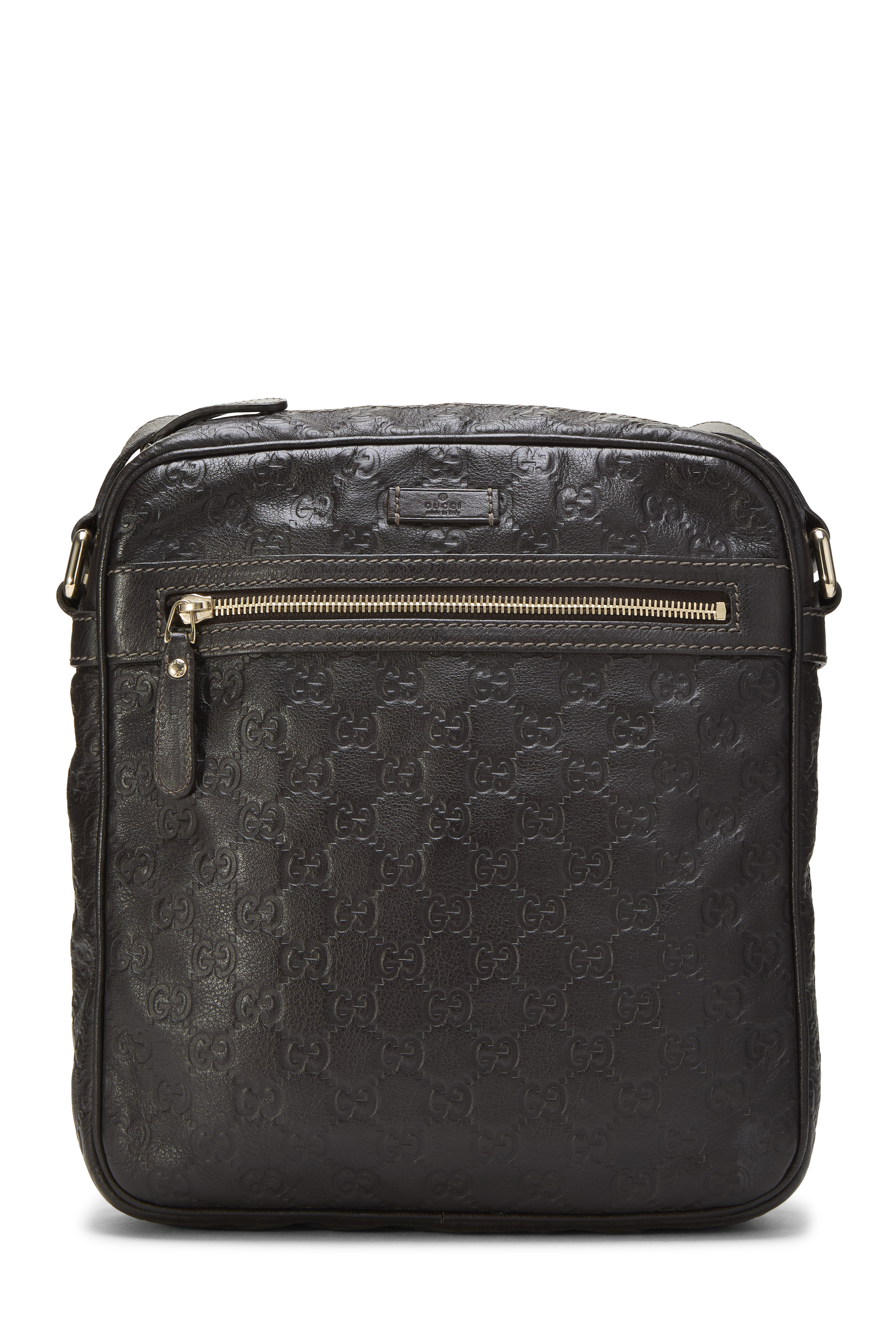 Women's Gucci Brown Guccissima Vertical Camera Bag Large in Brown Large