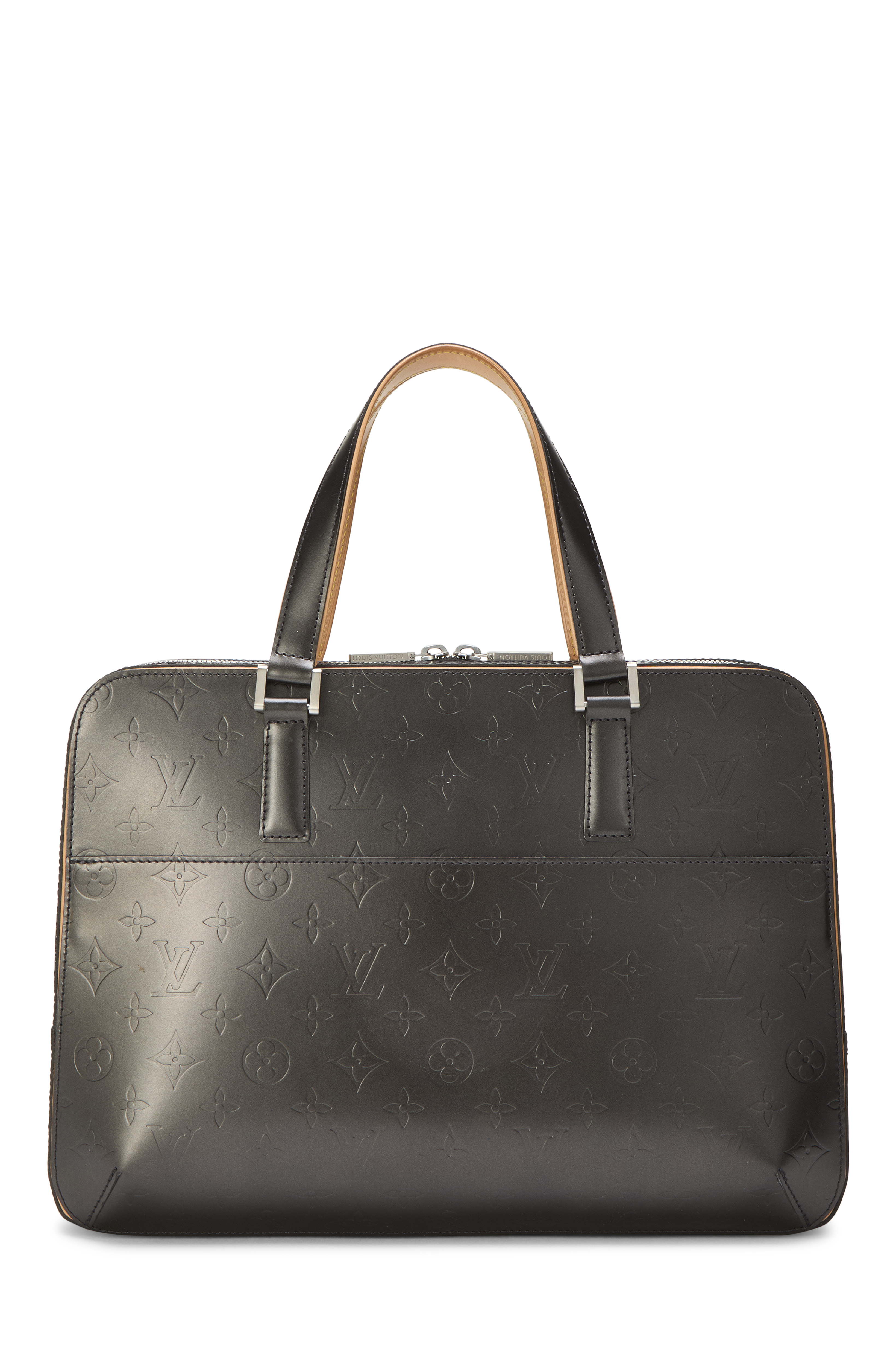 Women's Louis Vuitton Grey Monogram Vernis Mat Malden in Grey