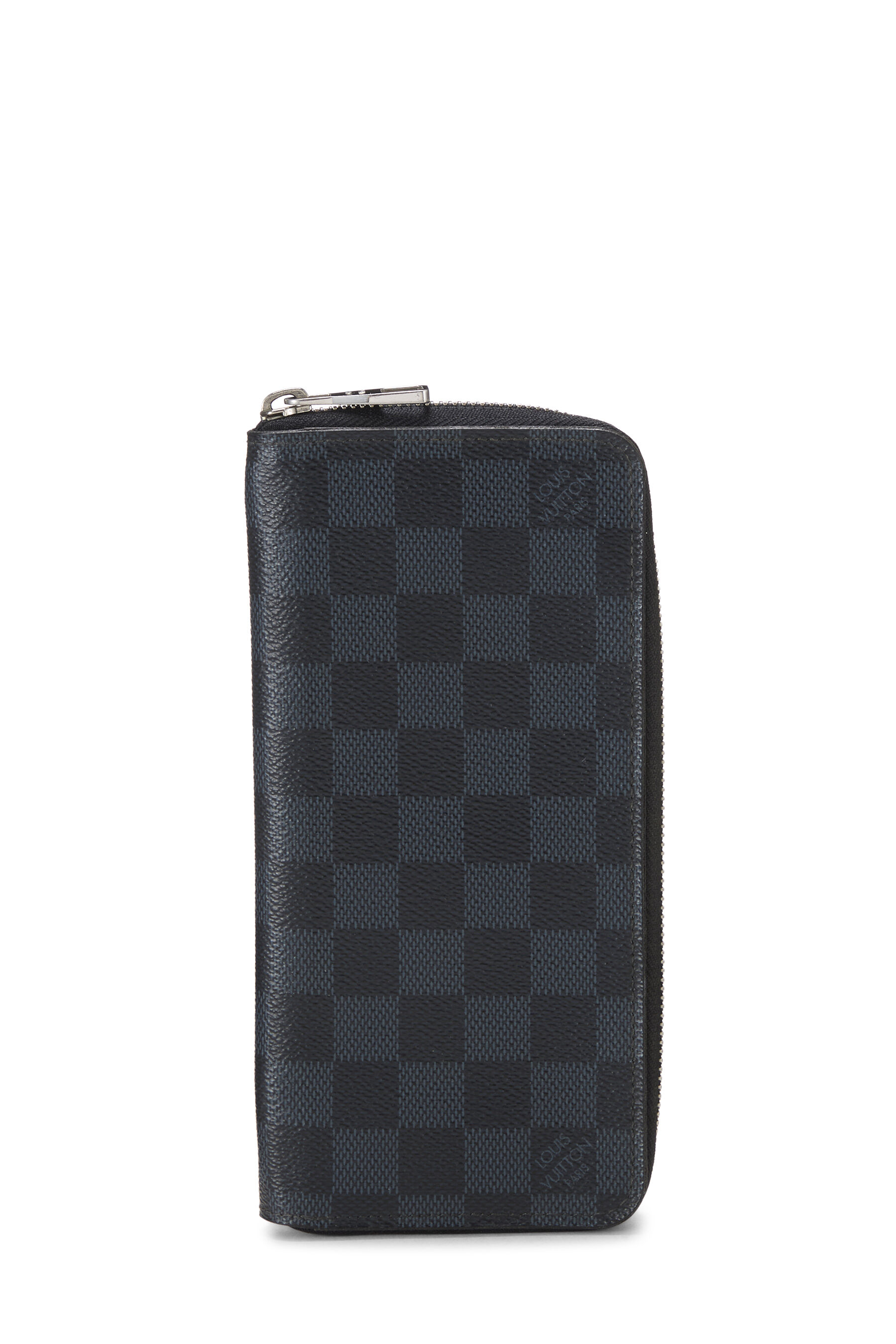 Women's Louis Vuitton Damier Cobalt Zippy Vertical in Blue