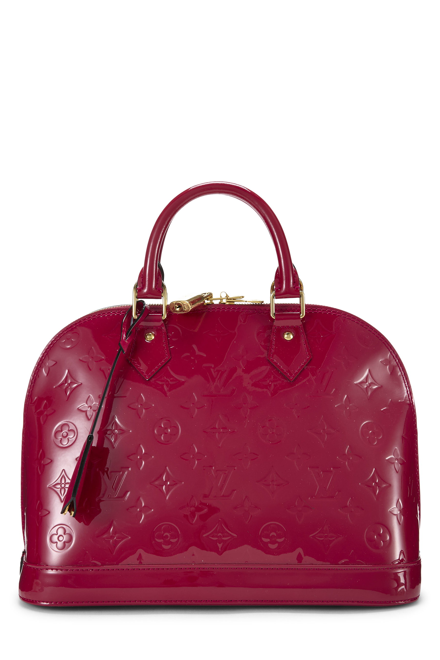 Women's Louis Vuitton Rose Pop Monogram Vernis Alma PM NM in Pink PM
