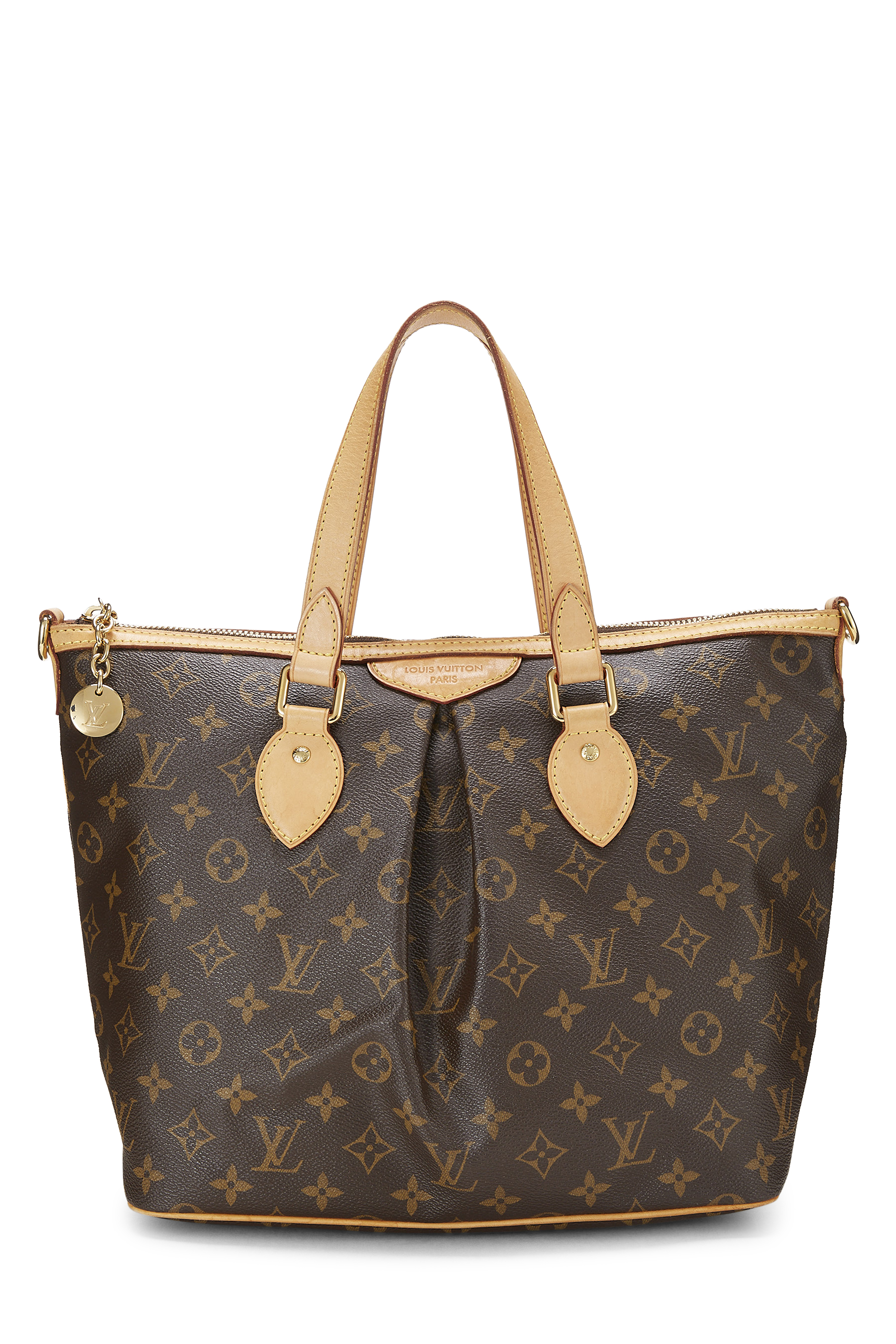 Women's Louis Vuitton Monogram Canvas Palermo PM in Brown PM