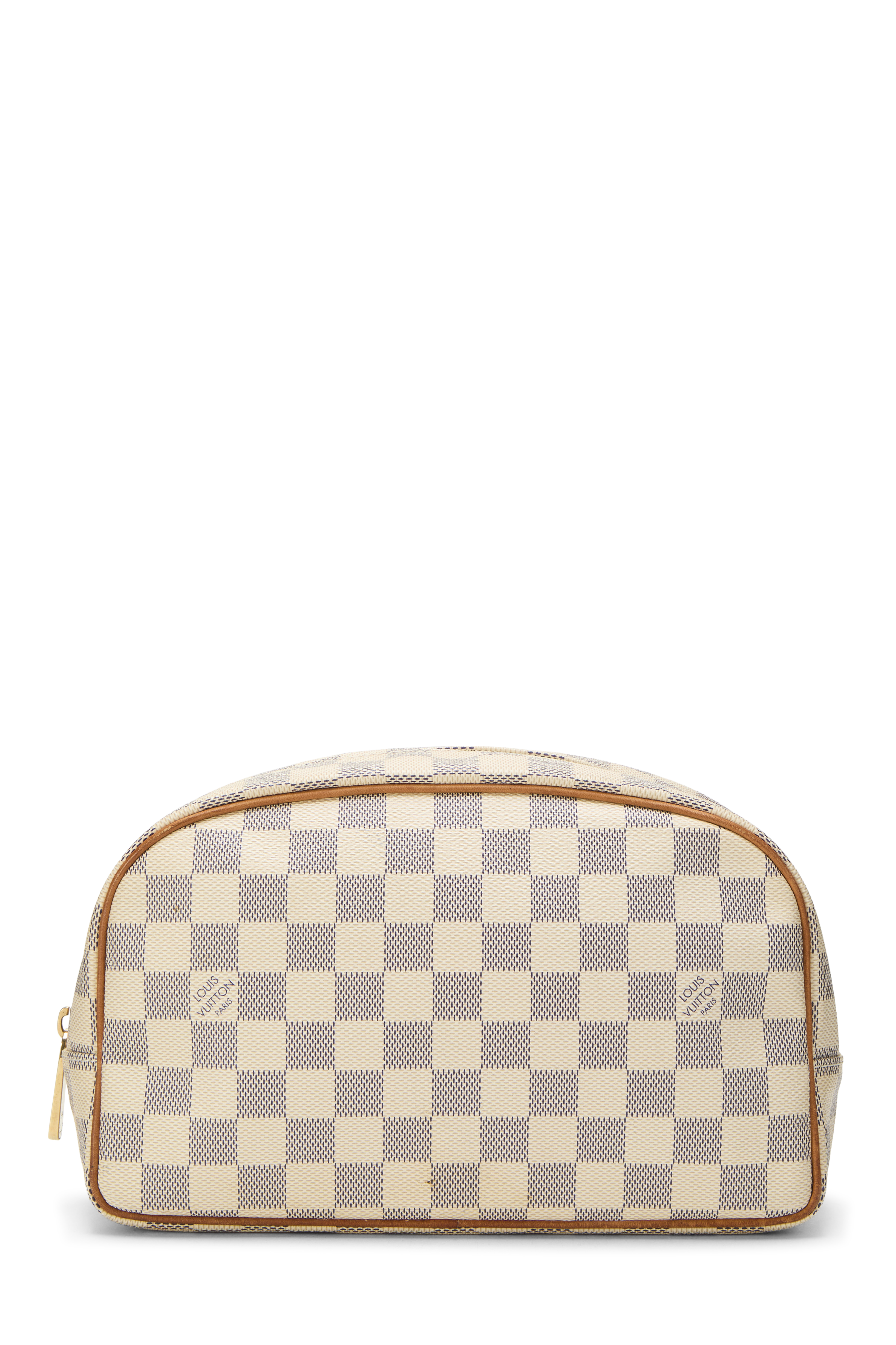 Women's Louis Vuitton Damier Azur Truth Toiletry 25 in White