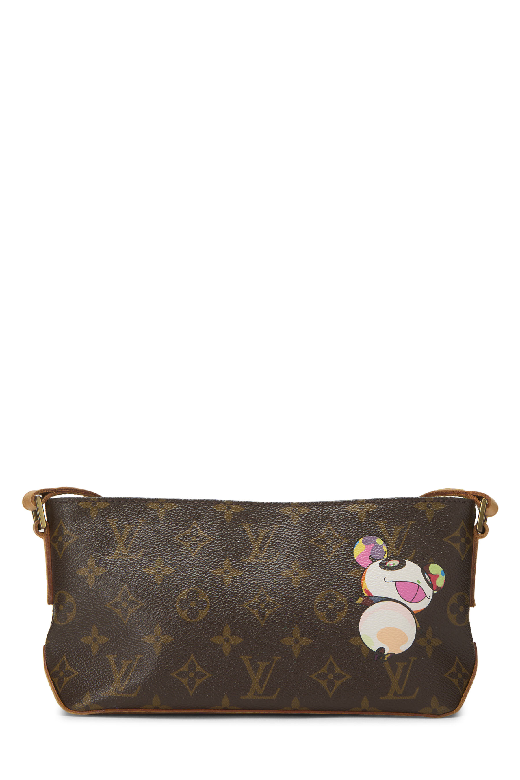 Women's Louis Vuitton Takashi Murakami x Louis Vuitton Monogram Canvas Panda Trotteur in Brown
