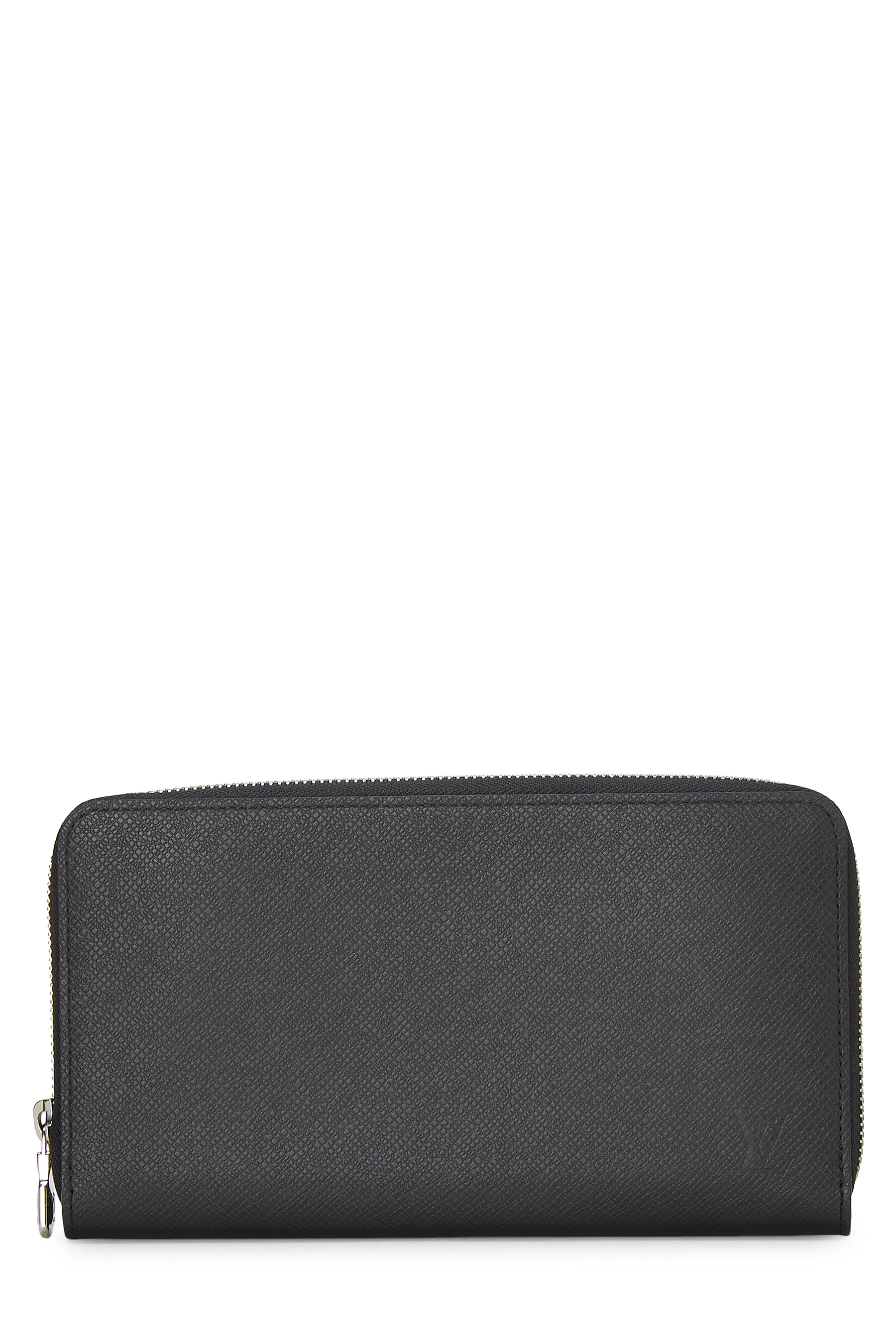 Women's Louis Vuitton Black Taiga Zippy Organizer in Black