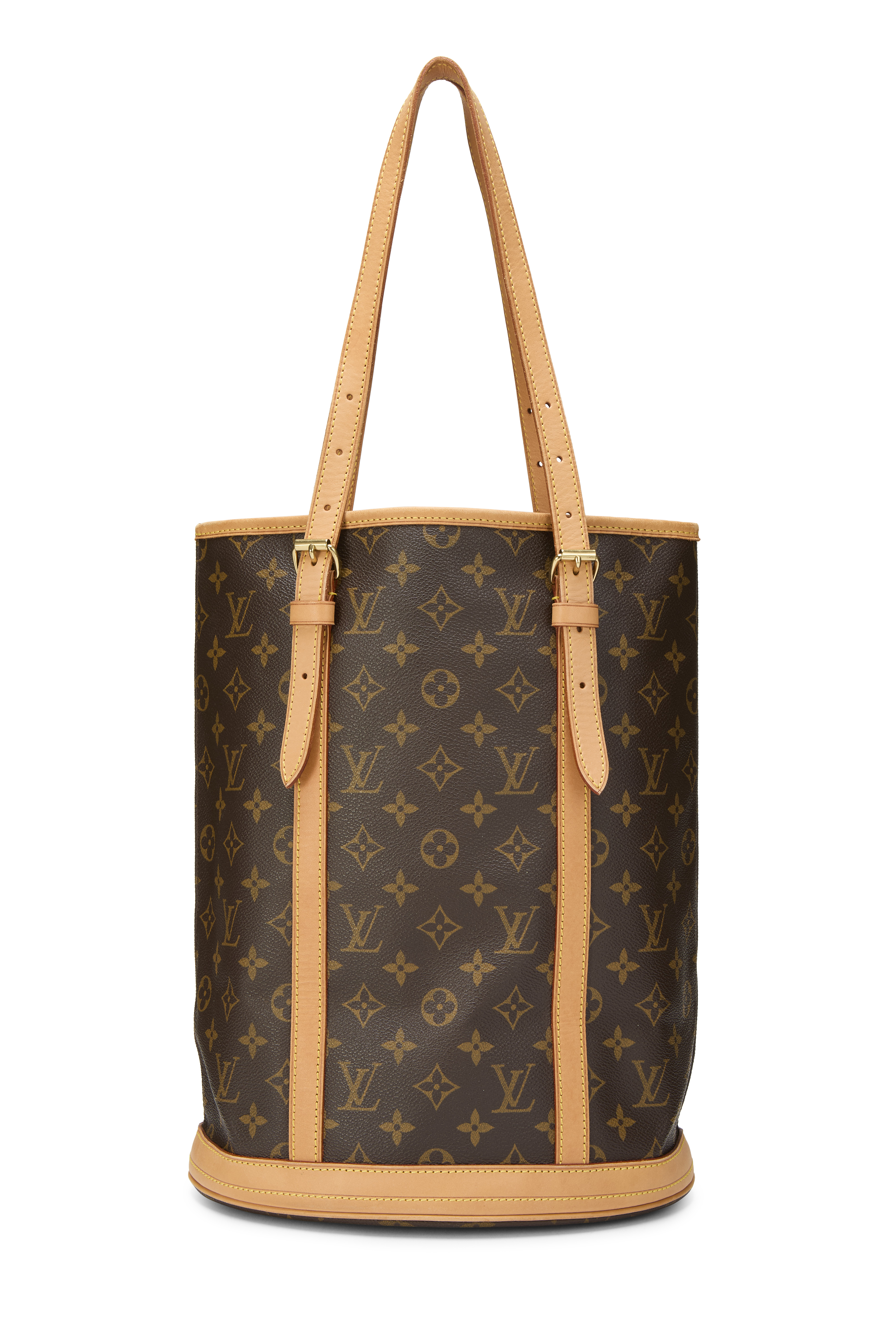 Women's Louis Vuitton Monogram Canvas Bucket GM in Brown GM