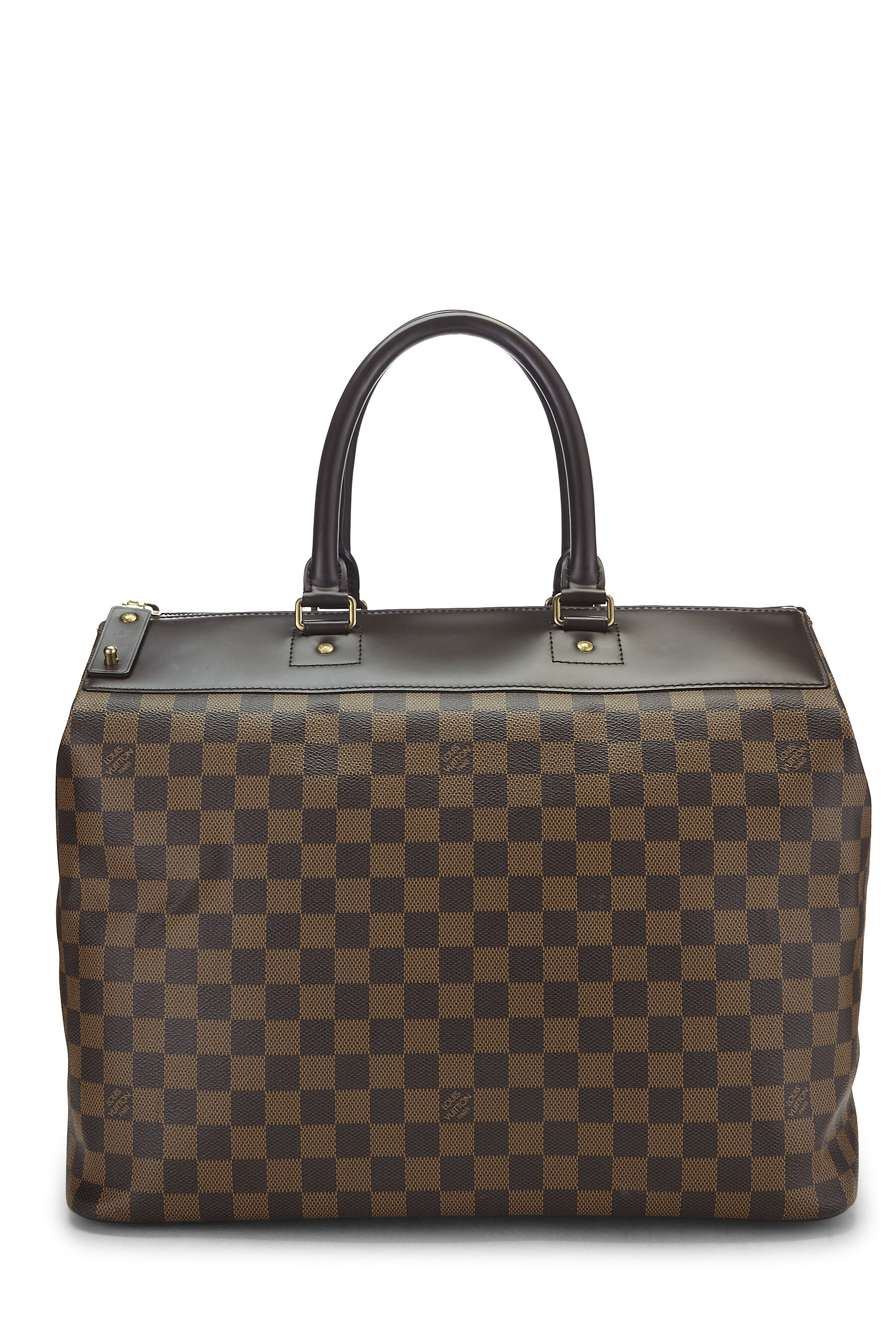 Women's Louis Vuitton Damier Ebene Greenwich PM in Brown PM