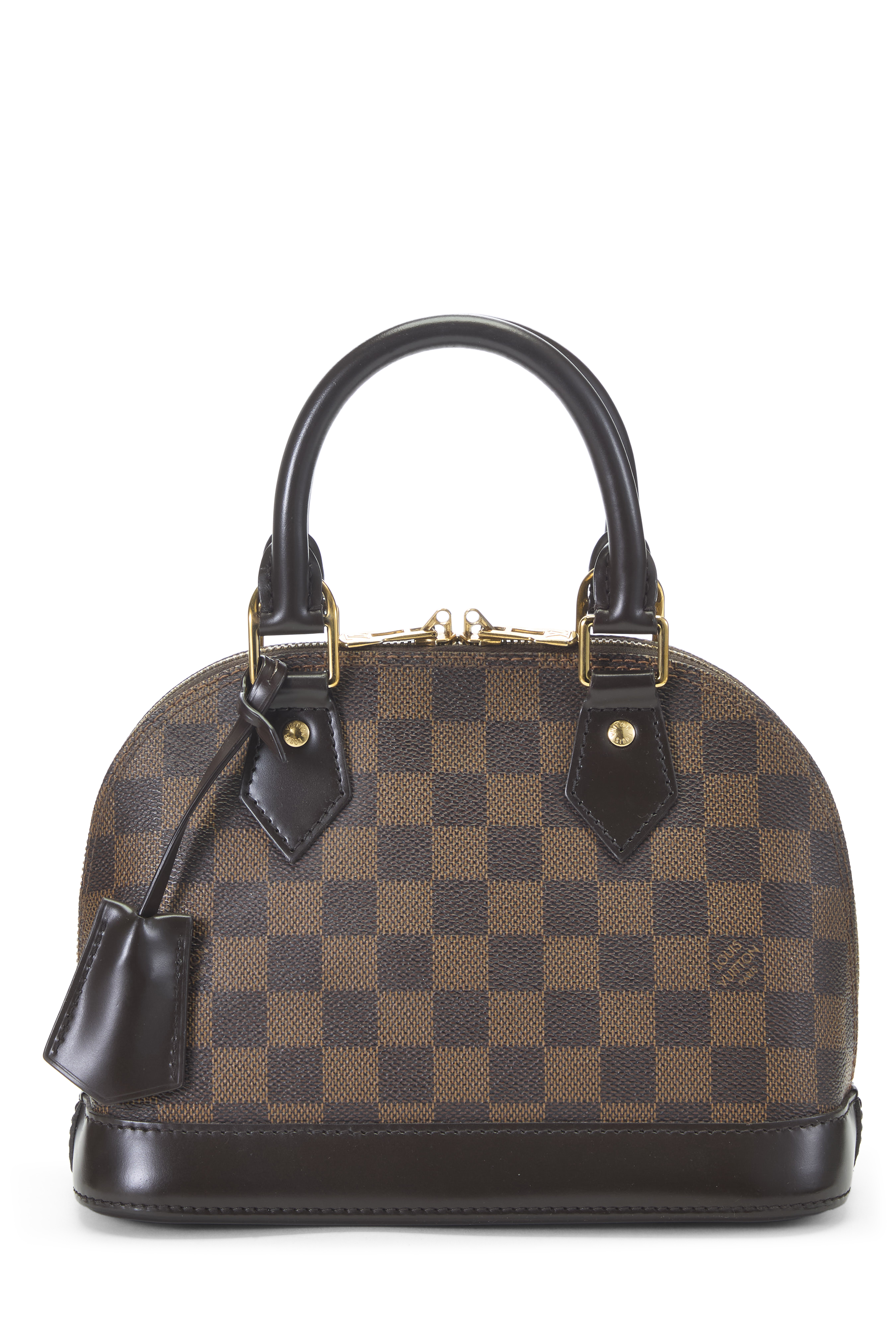 Women's Louis Vuitton Damier Ebene Alma BB in Brown BB