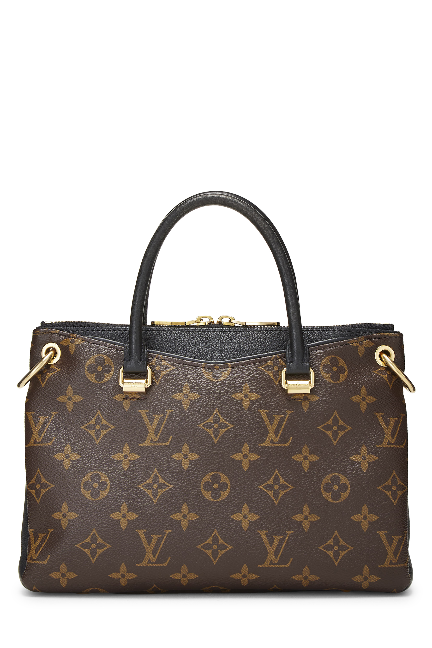 Women's Louis Vuitton Black Monogram Canvas Pallas BB NM in Black BB