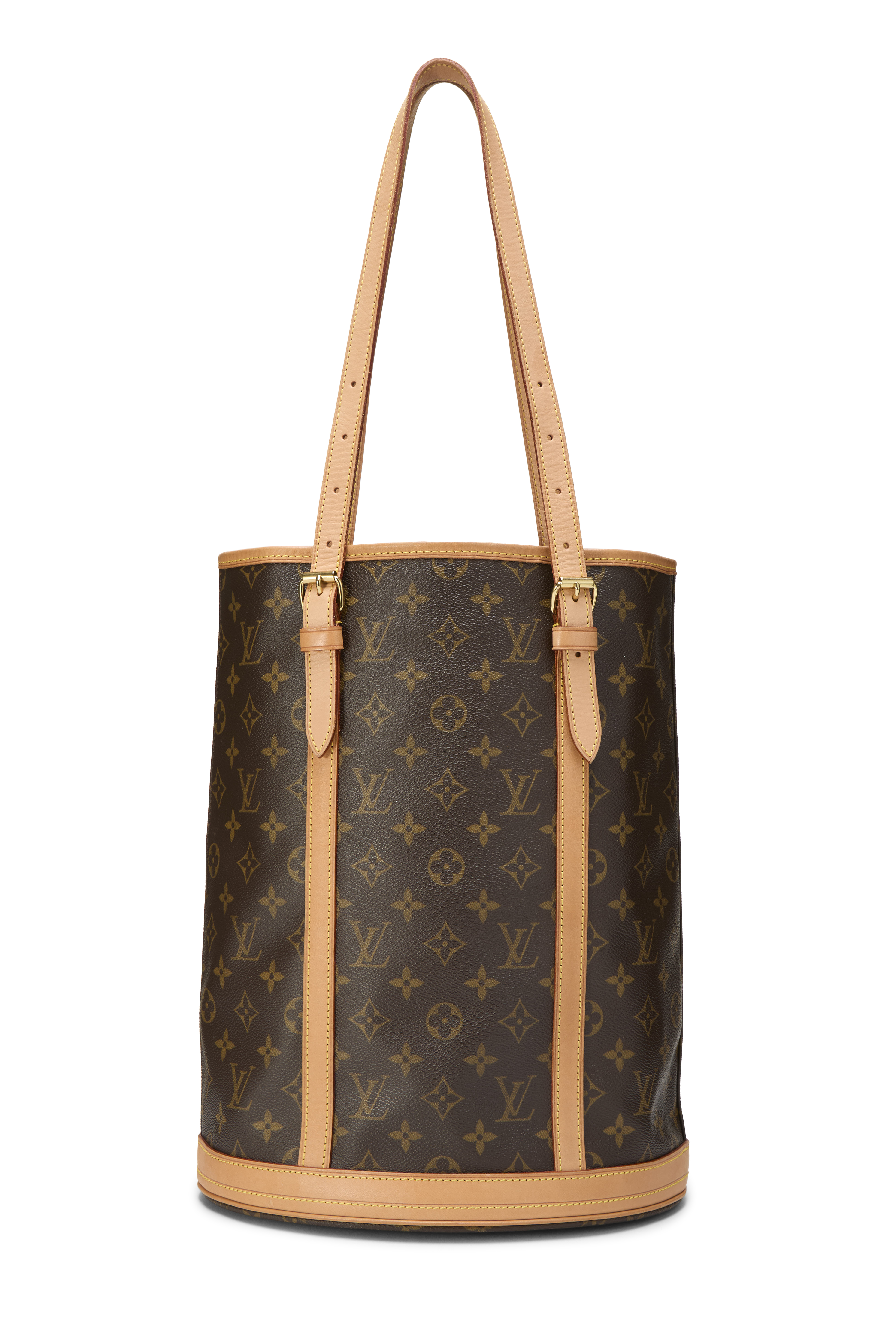 Women's Louis Vuitton Monogram Canvas Bucket GM in Brown GM
