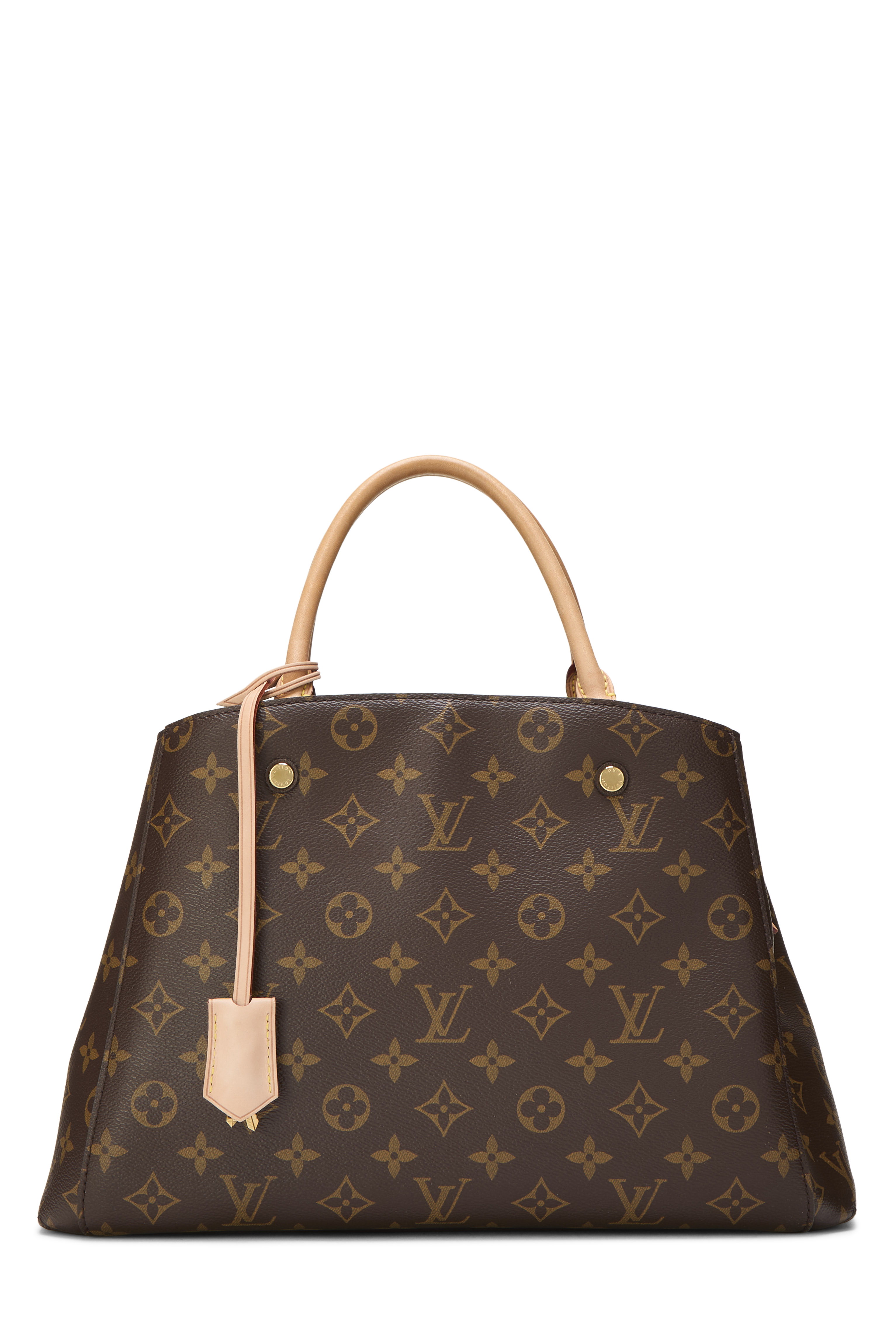 Women's Louis Vuitton Monogram Canvas Montaigne MM in Brown MM