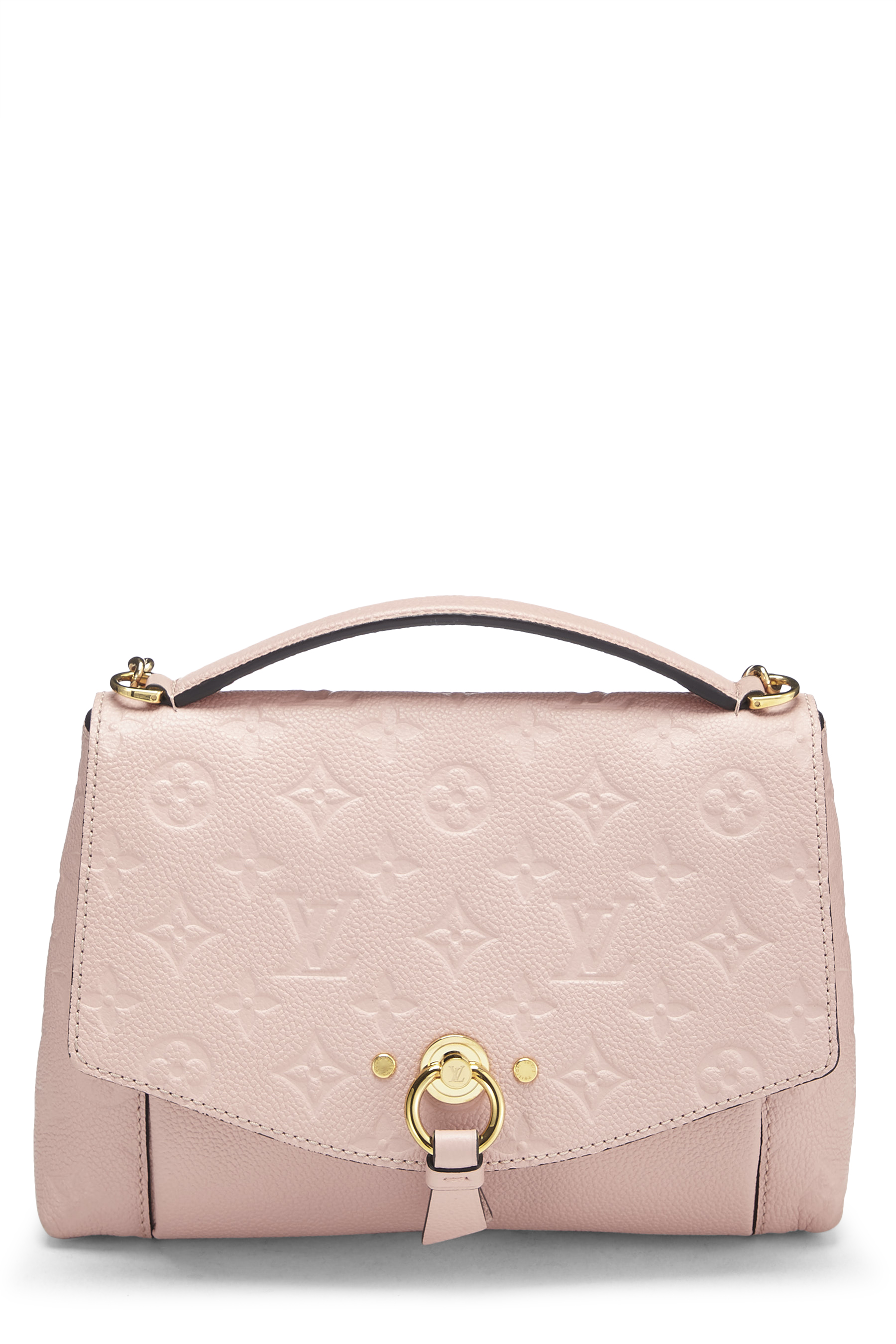 Women's Louis Vuitton Pink Monogram Empreinte Blanche BB in Pink BB