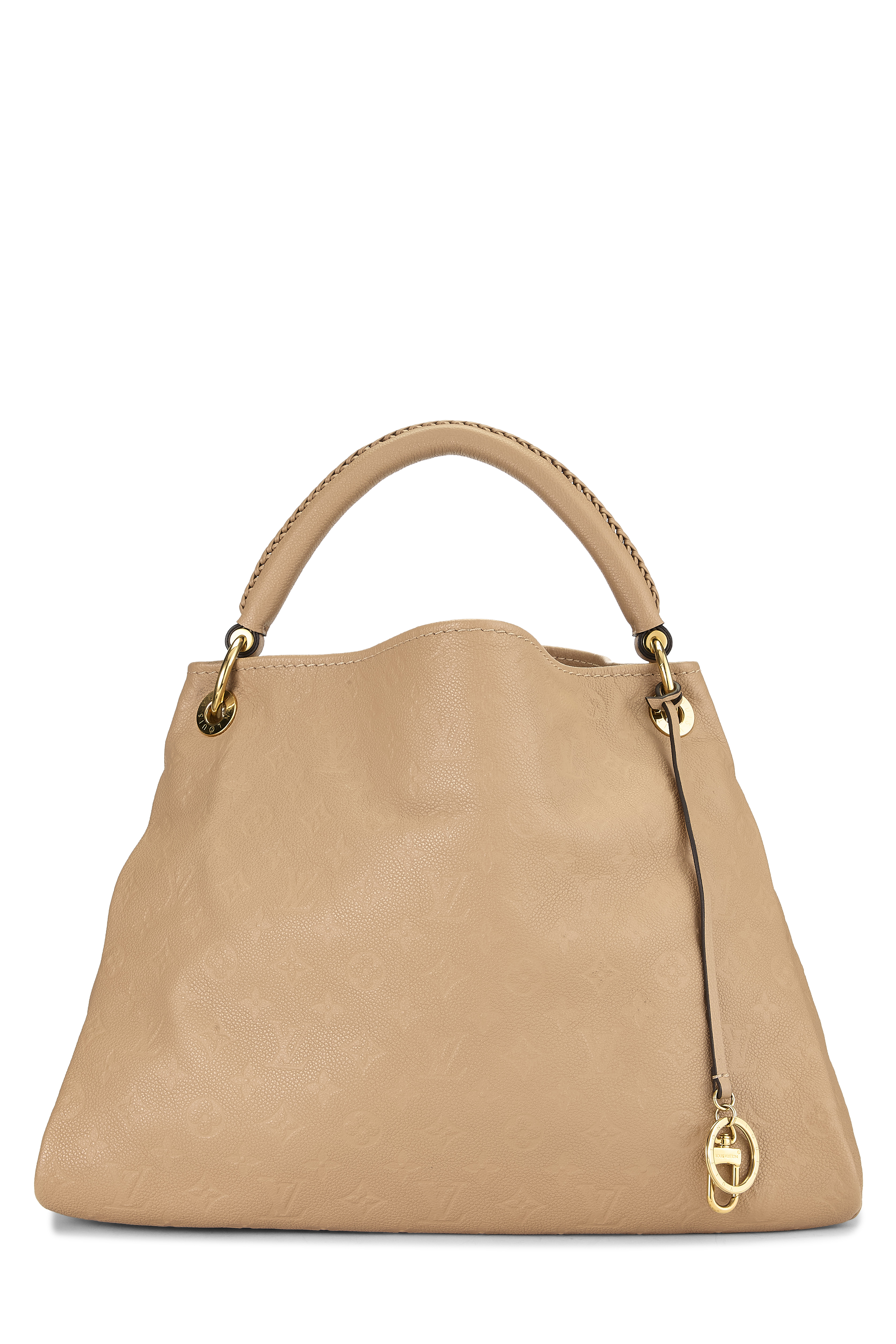 Women's Louis Vuitton Beige Monogram Empreinte Artsy MM in Beige MM