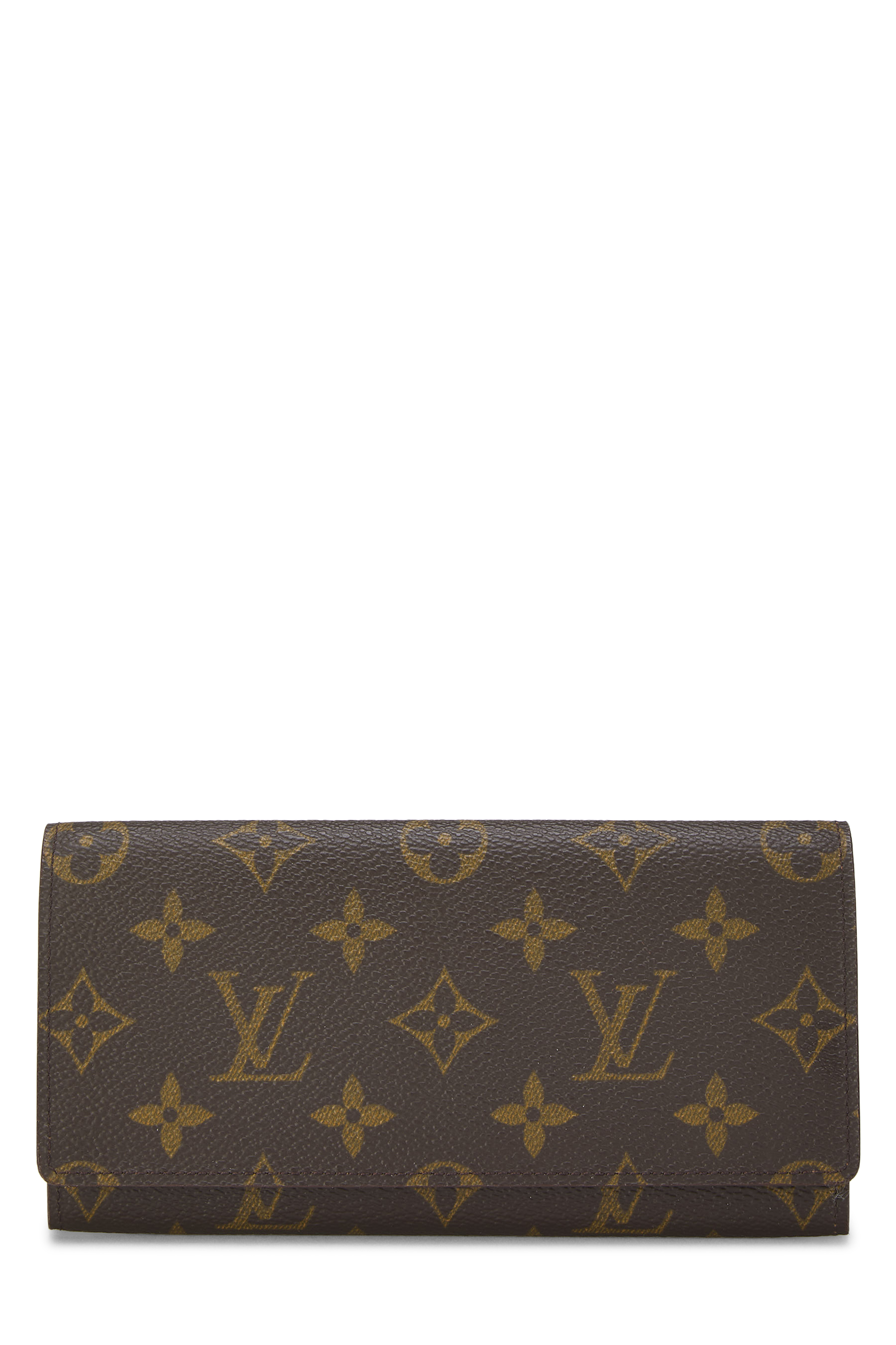 Women's Louis Vuitton Monogram Canvas Porte Yen 3 Cartes Credit in Brown