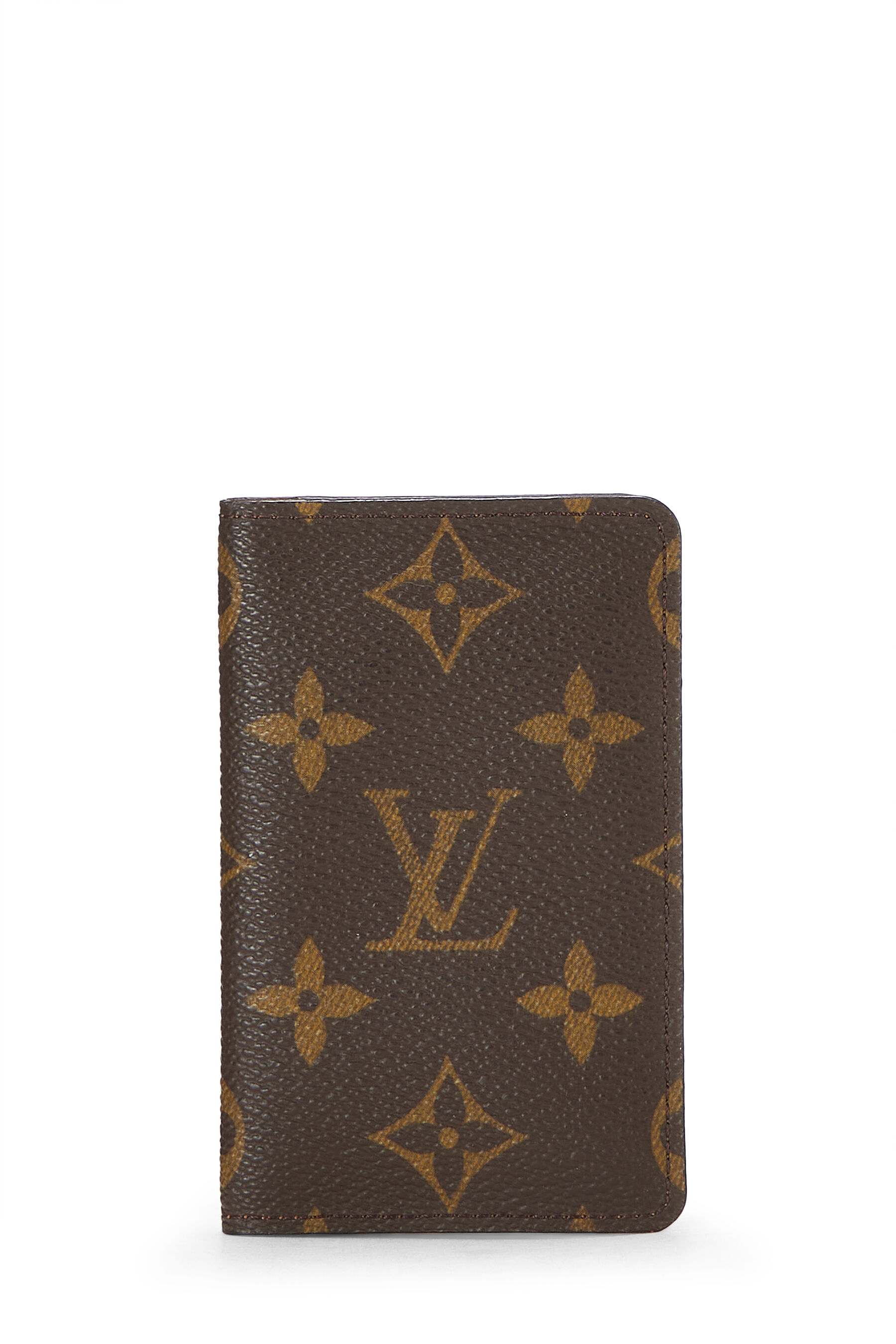 Women's Louis Vuitton Monogram Canvas Cartes de Visite in Brown