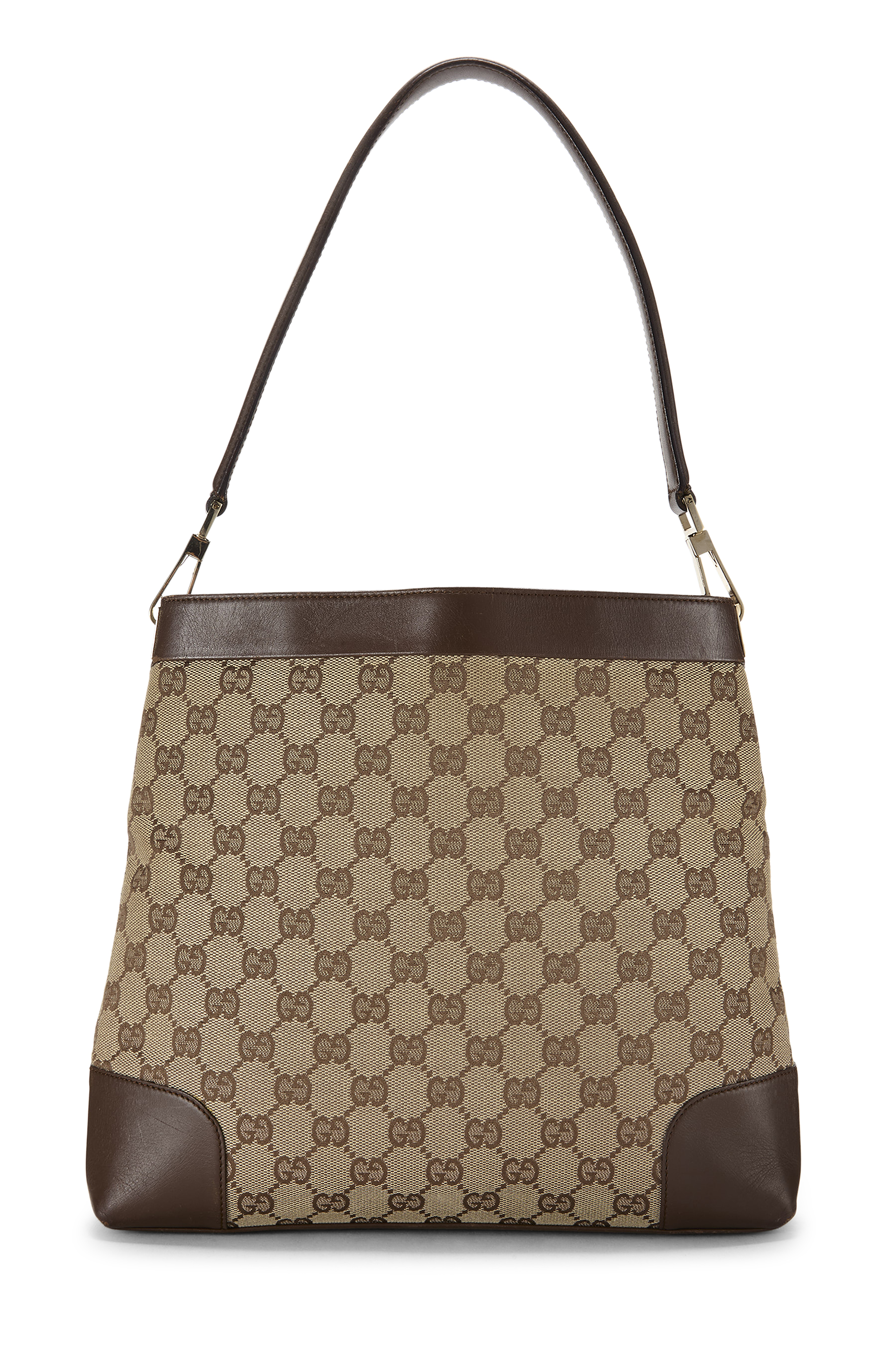 Women's Gucci Original GG Canvas Hobo in Brown