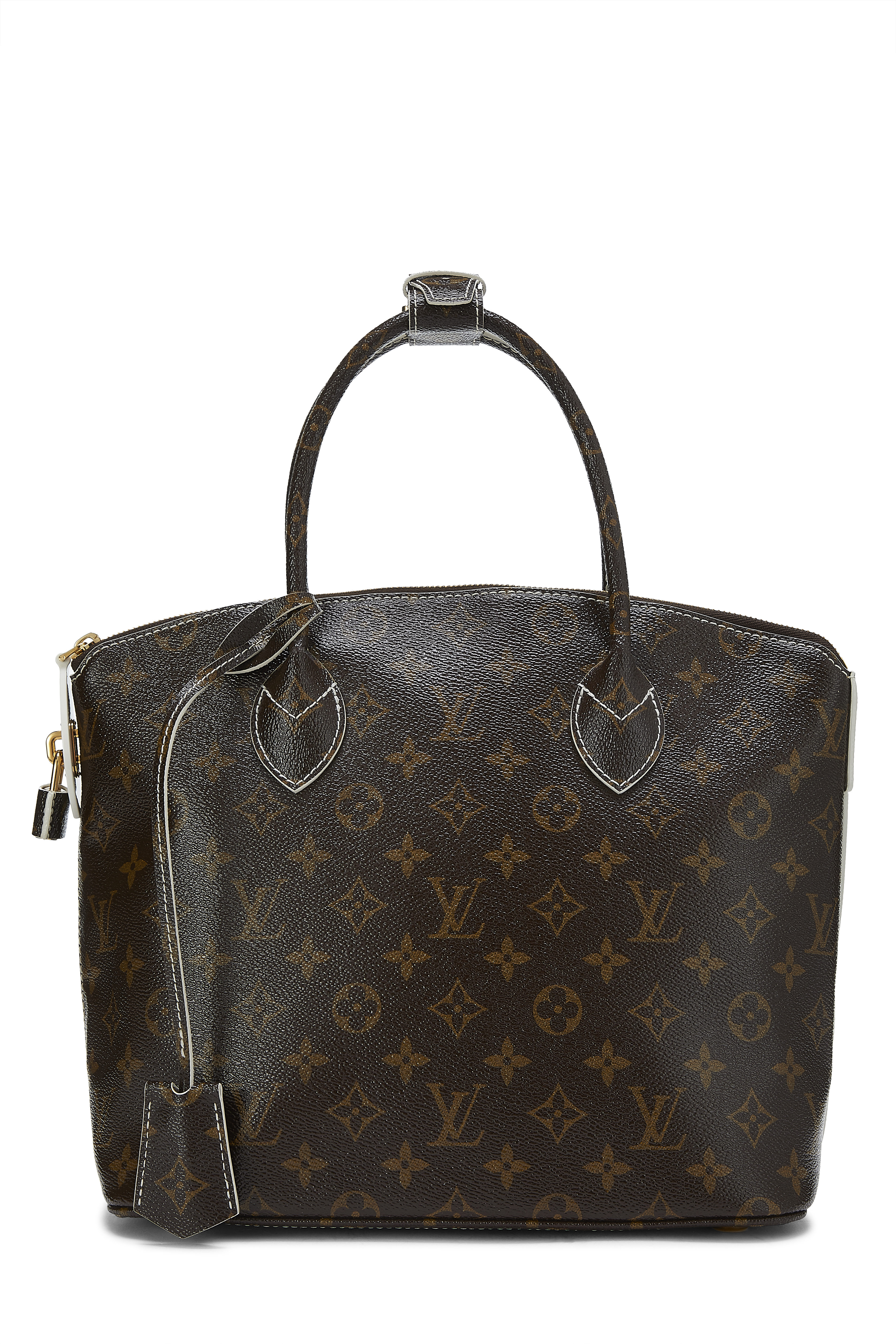 Women's Louis Vuitton Monogram Canvas Fetish Lockit in Brown