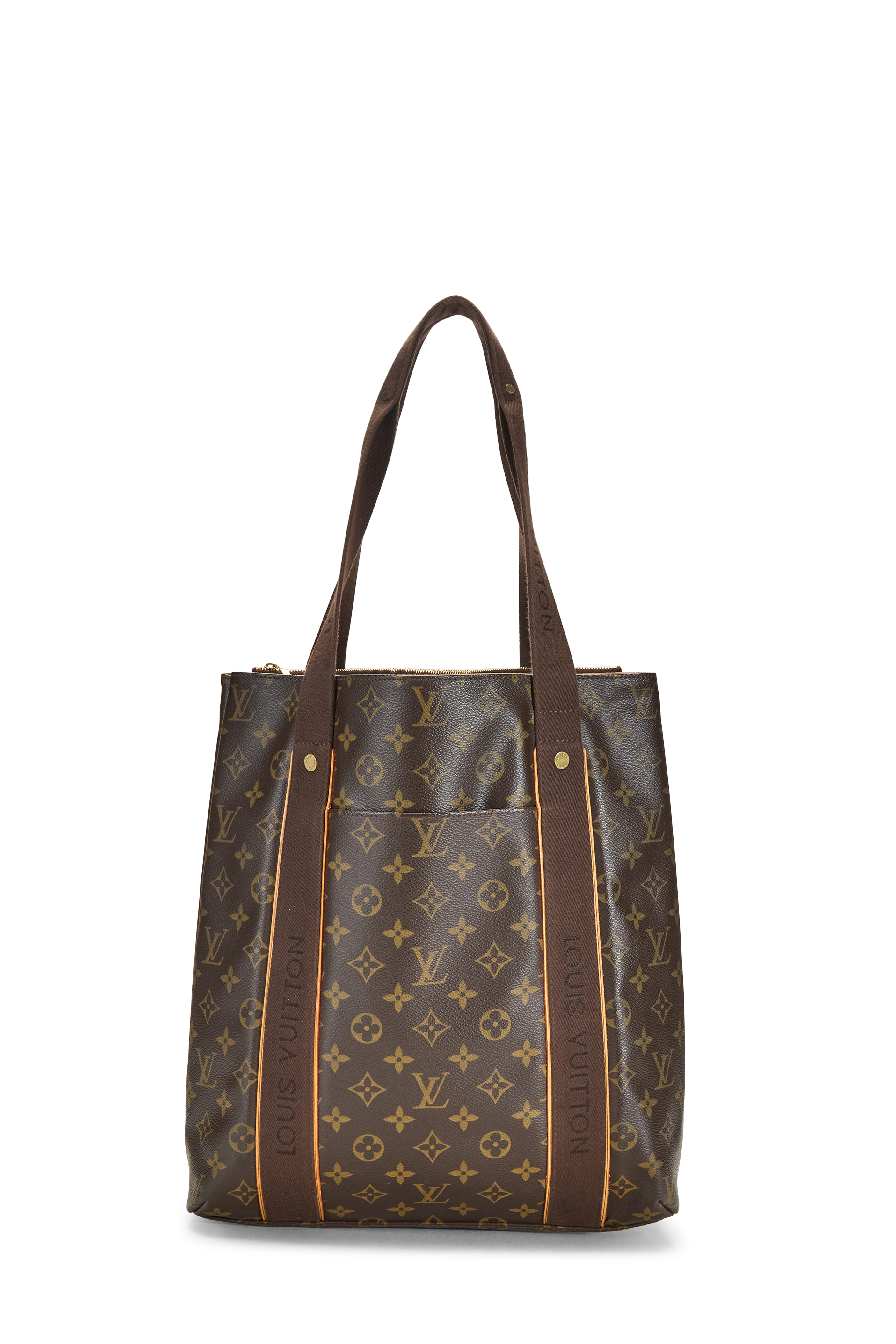 Women's Louis Vuitton Monogram Canvas Cabas Beaubourg in Brown