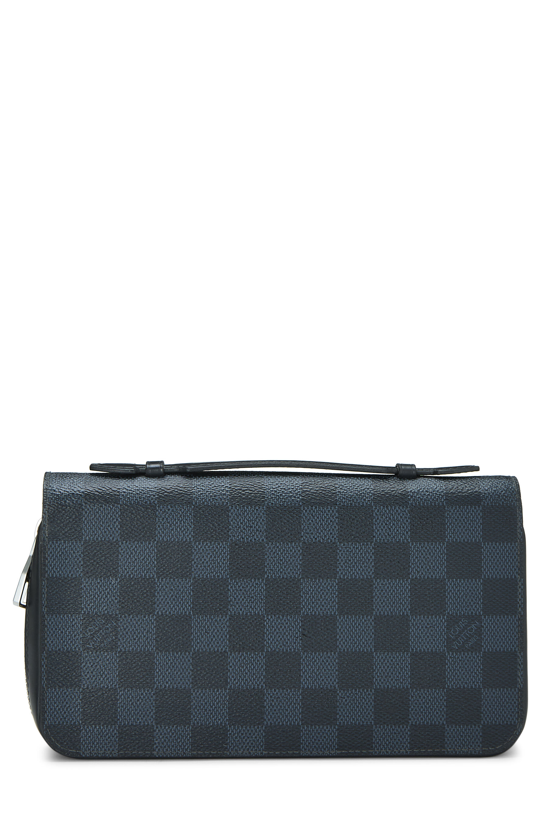 Women's Louis Vuitton Damier Cobalt Zippy XL in Blue