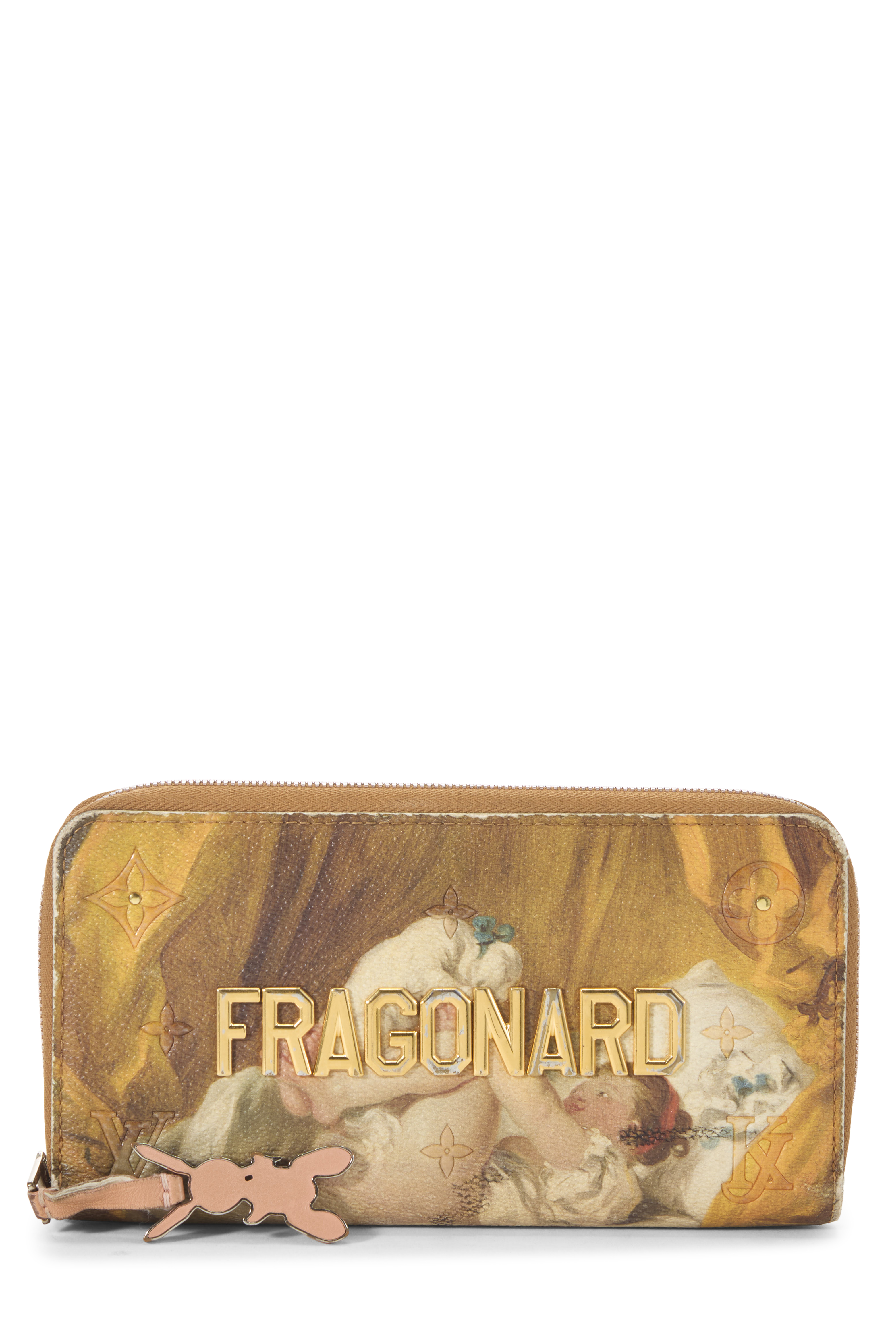 Women's Louis Vuitton Jeff Koons x Louis Vuitton 'Fragonard' Masters Zippy in Yellow
