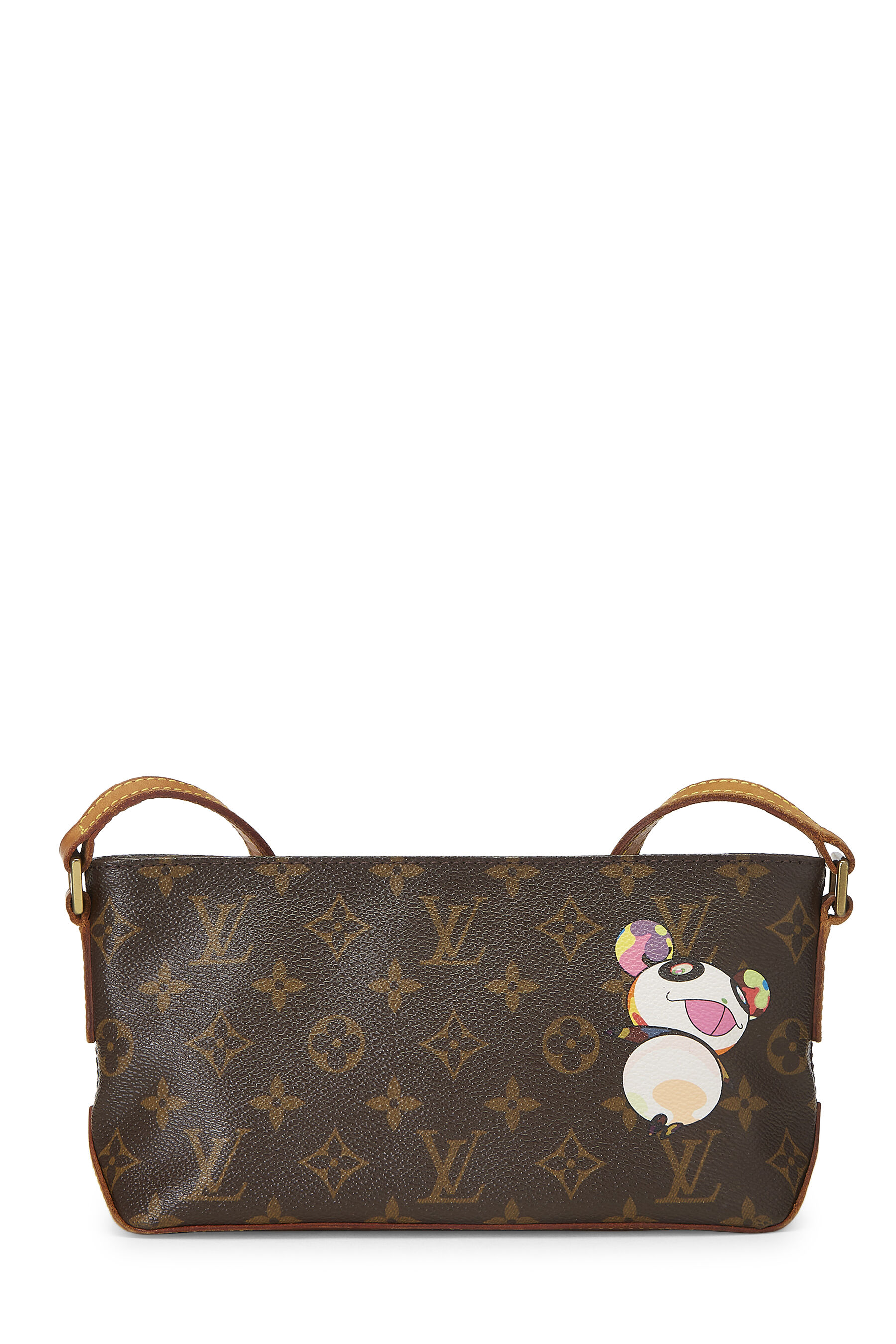 Women's Louis Vuitton Takashi Murakami x Louis Vuitton Monogram Canvas Panda Trotteur in Brown