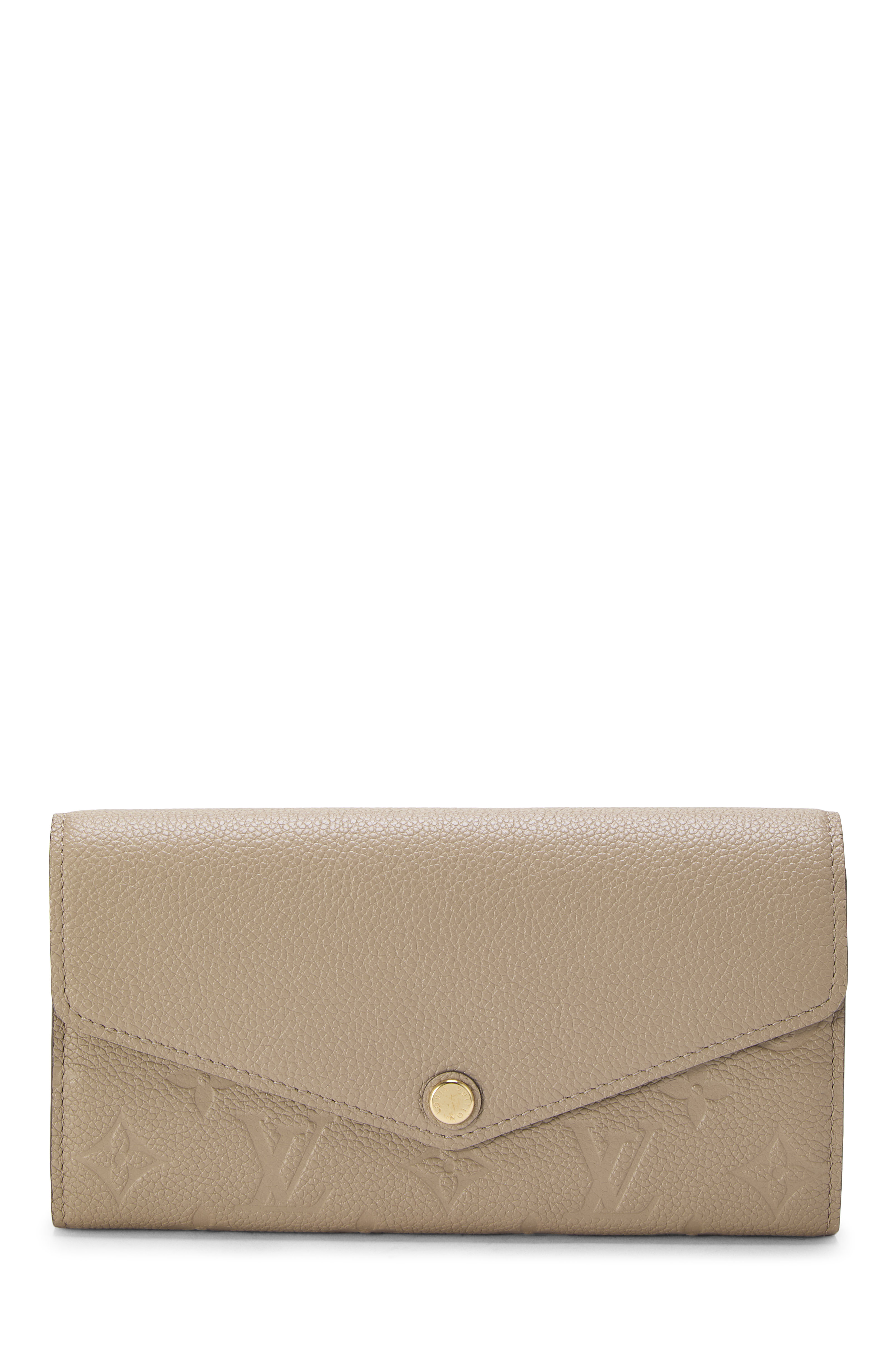Women's Louis Vuitton Beige Monogram Empreinte Sarah NM in Beige