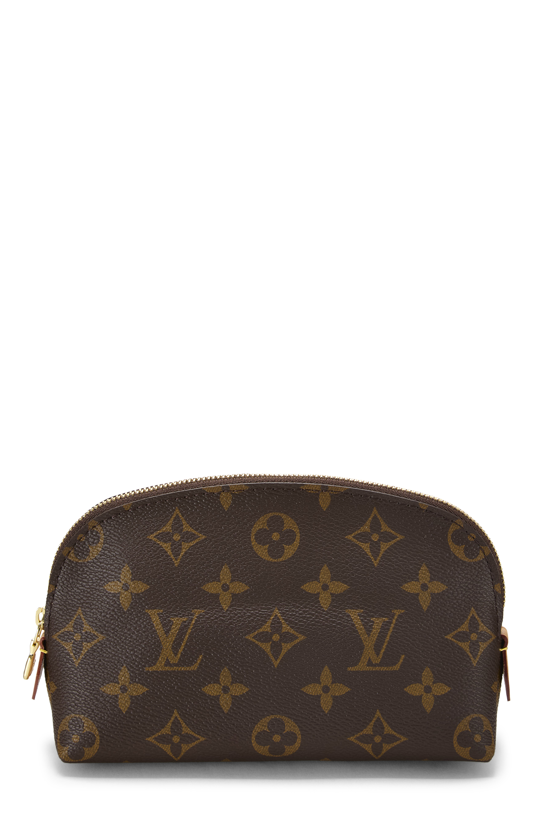 Women's Louis Vuitton Monogram Canvas Pochette Cosmetique in Brown