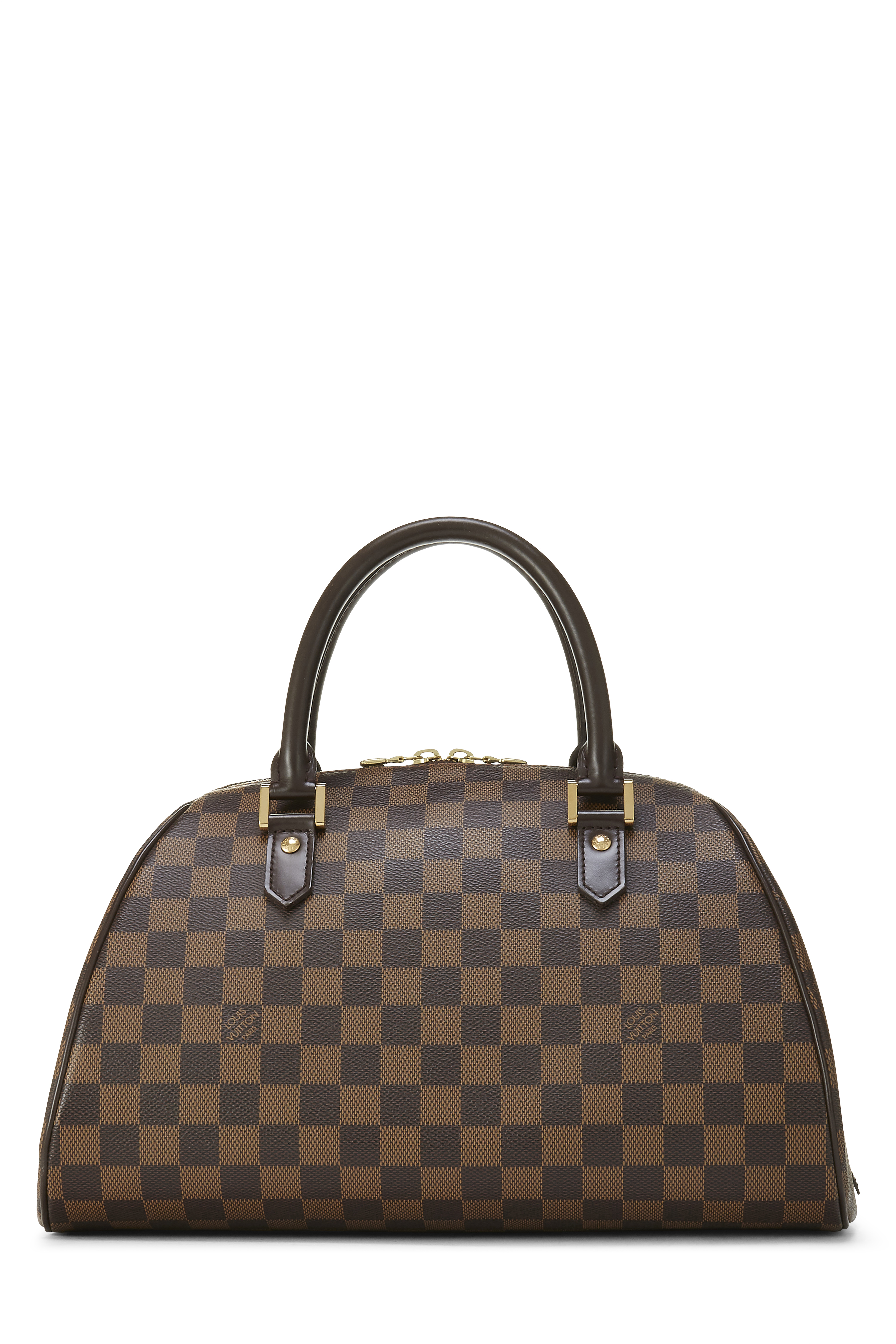 Women's Louis Vuitton Damier Ebene Ribera MM in Brown MM