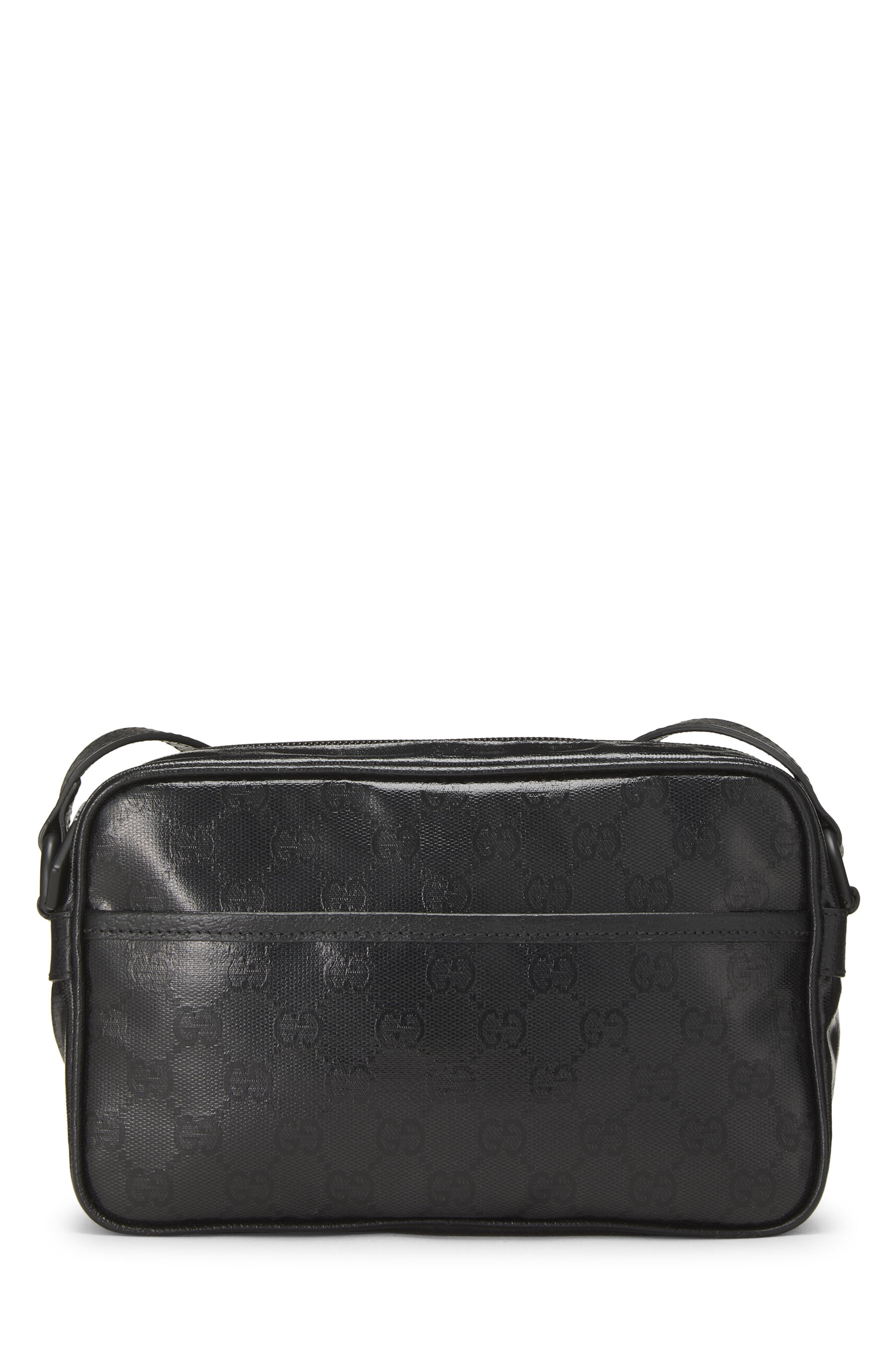 Women's Gucci Black Crystal Canvas Crossbody Bag Mini in Black Mini