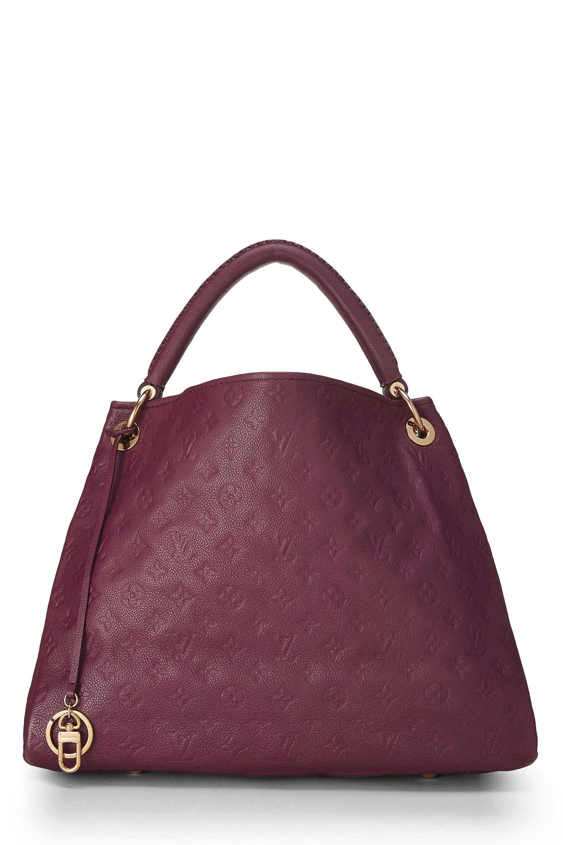 Women's Louis Vuitton Aube Monogram Empreinte Artsy MM in Purple MM