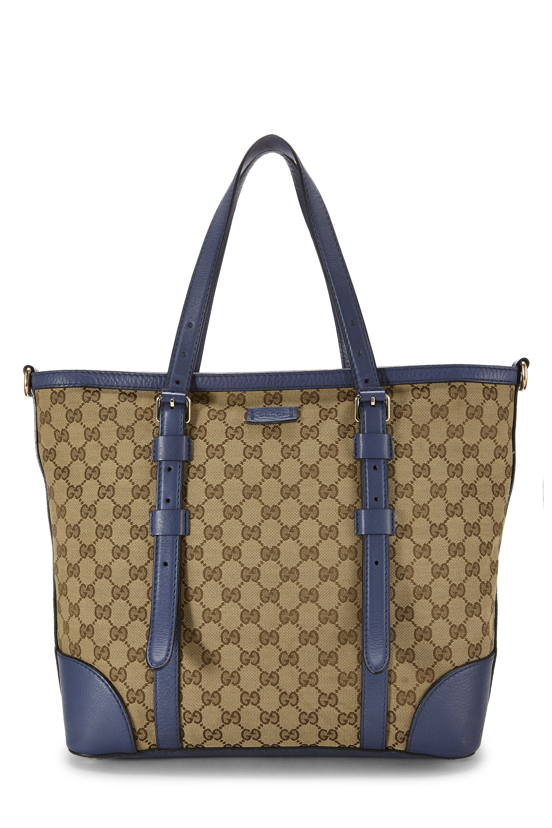 Women's Gucci Blue Original GG Canvas Tote in Blue