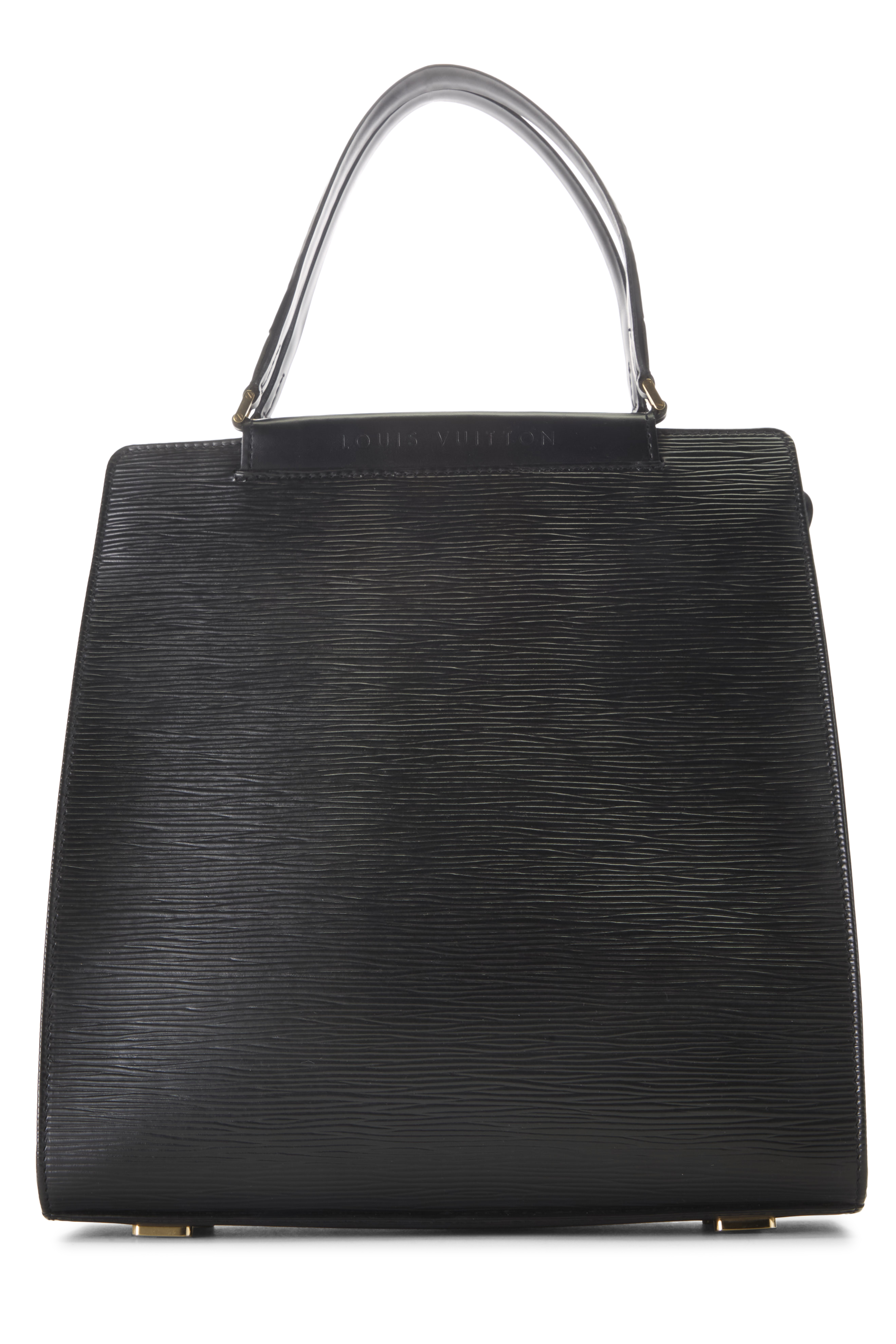 Women's Louis Vuitton Black Epi Figari MM in Black MM