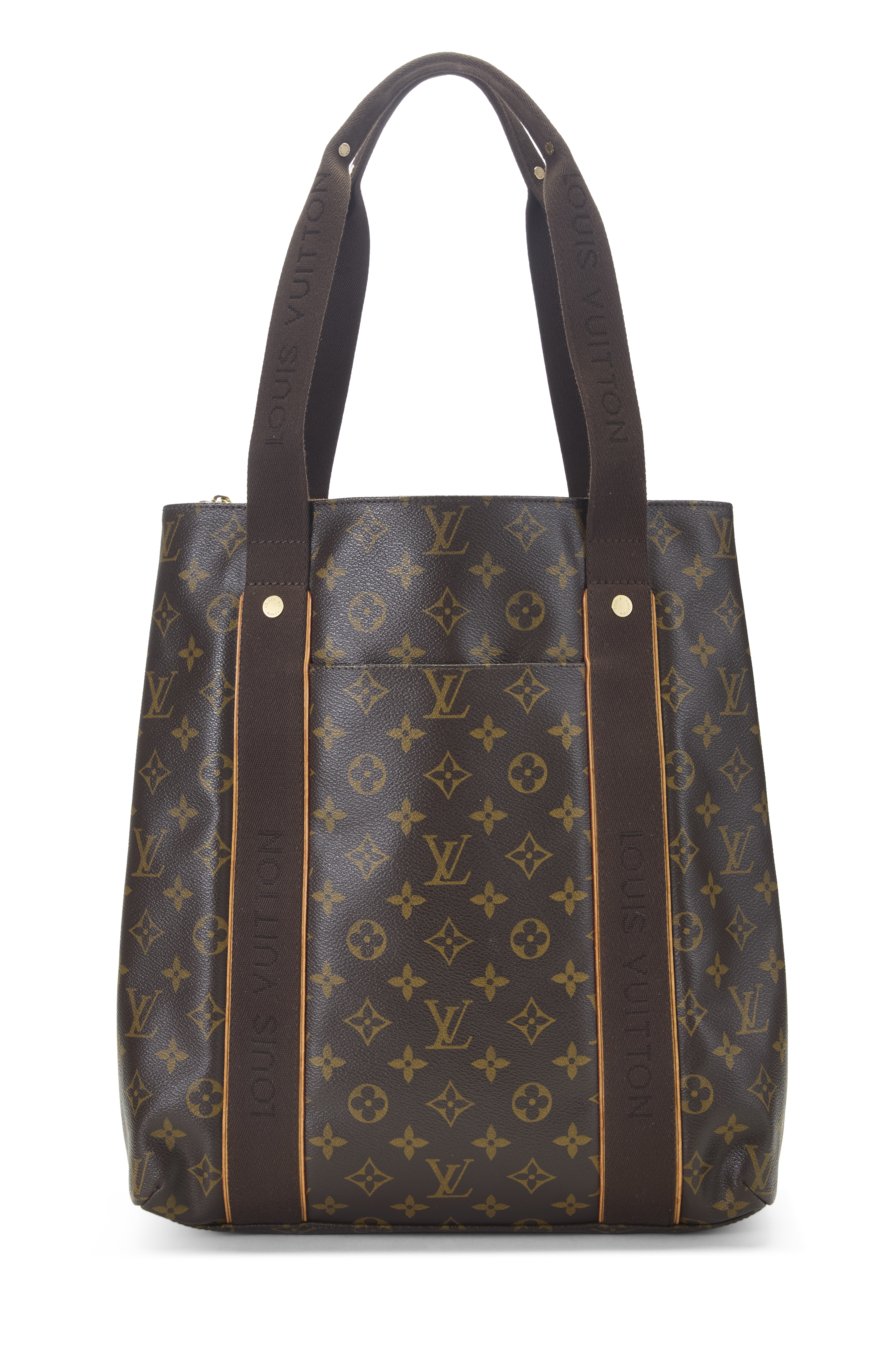 Women's Louis Vuitton Monogram Canvas Cabas Beaubourg in Brown