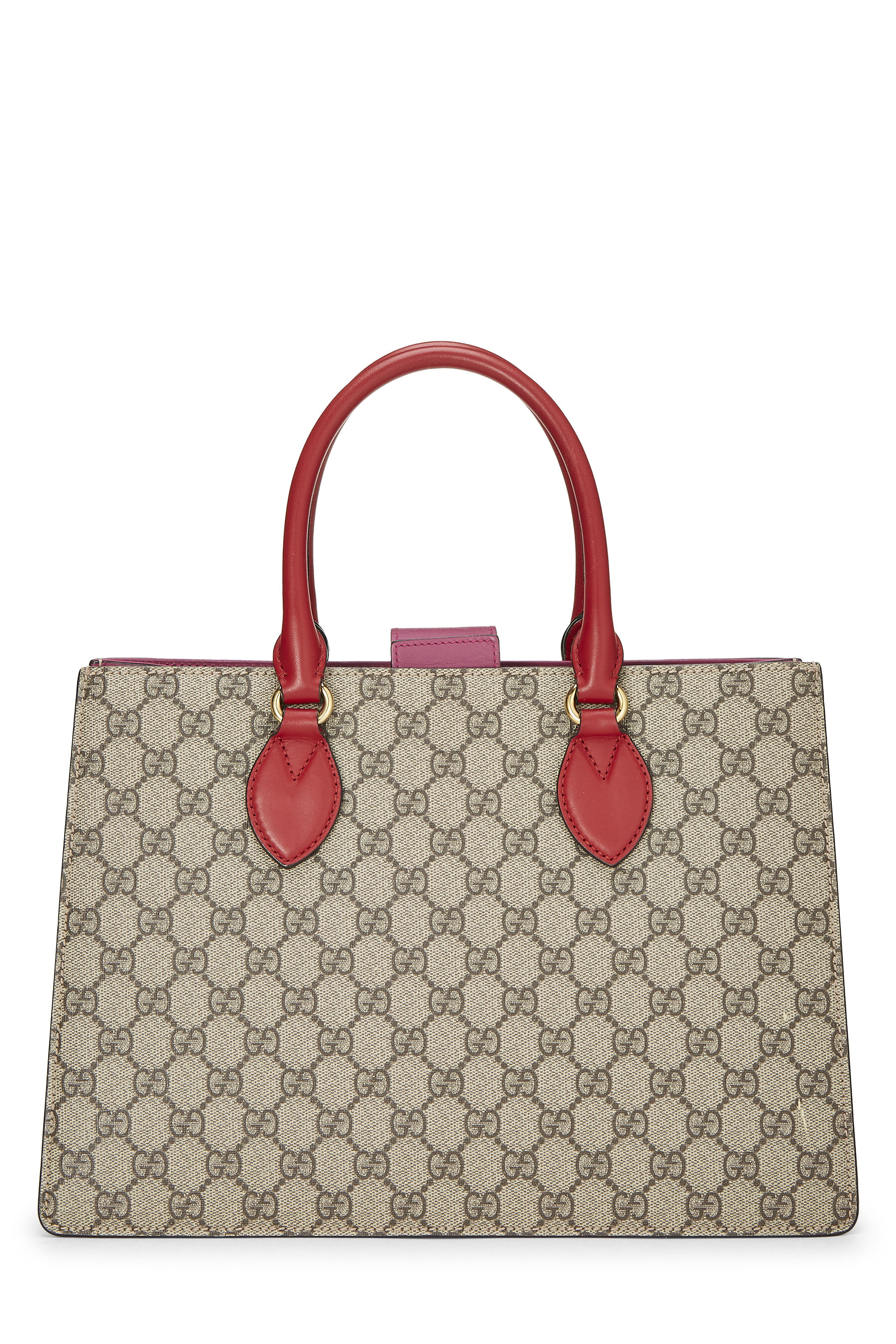 Women's Gucci Multicolor GG Supreme Canvas Top Handle Tote