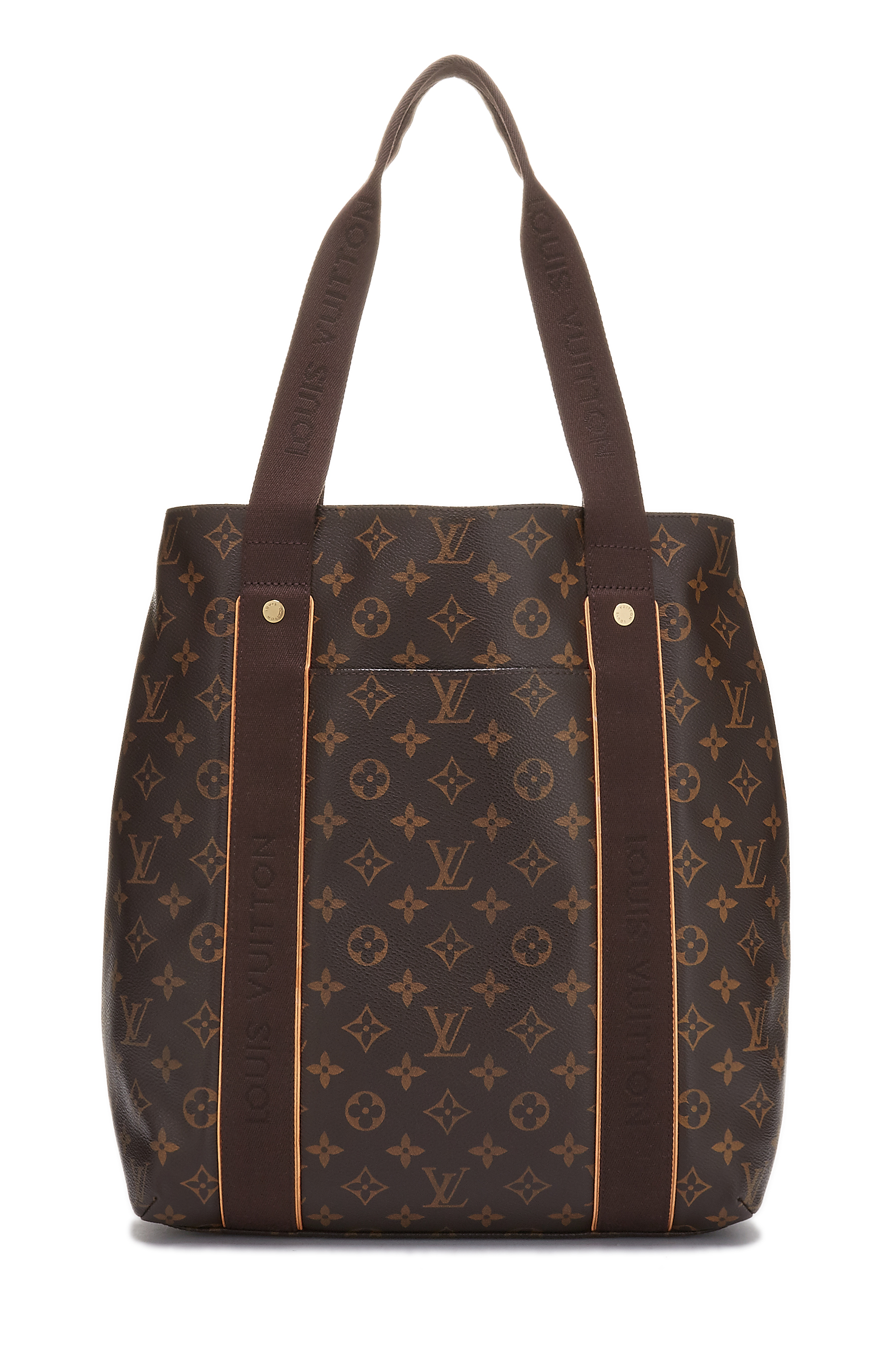 Women's Louis Vuitton Monogram Canvas Cabas Beaubourg in Brown