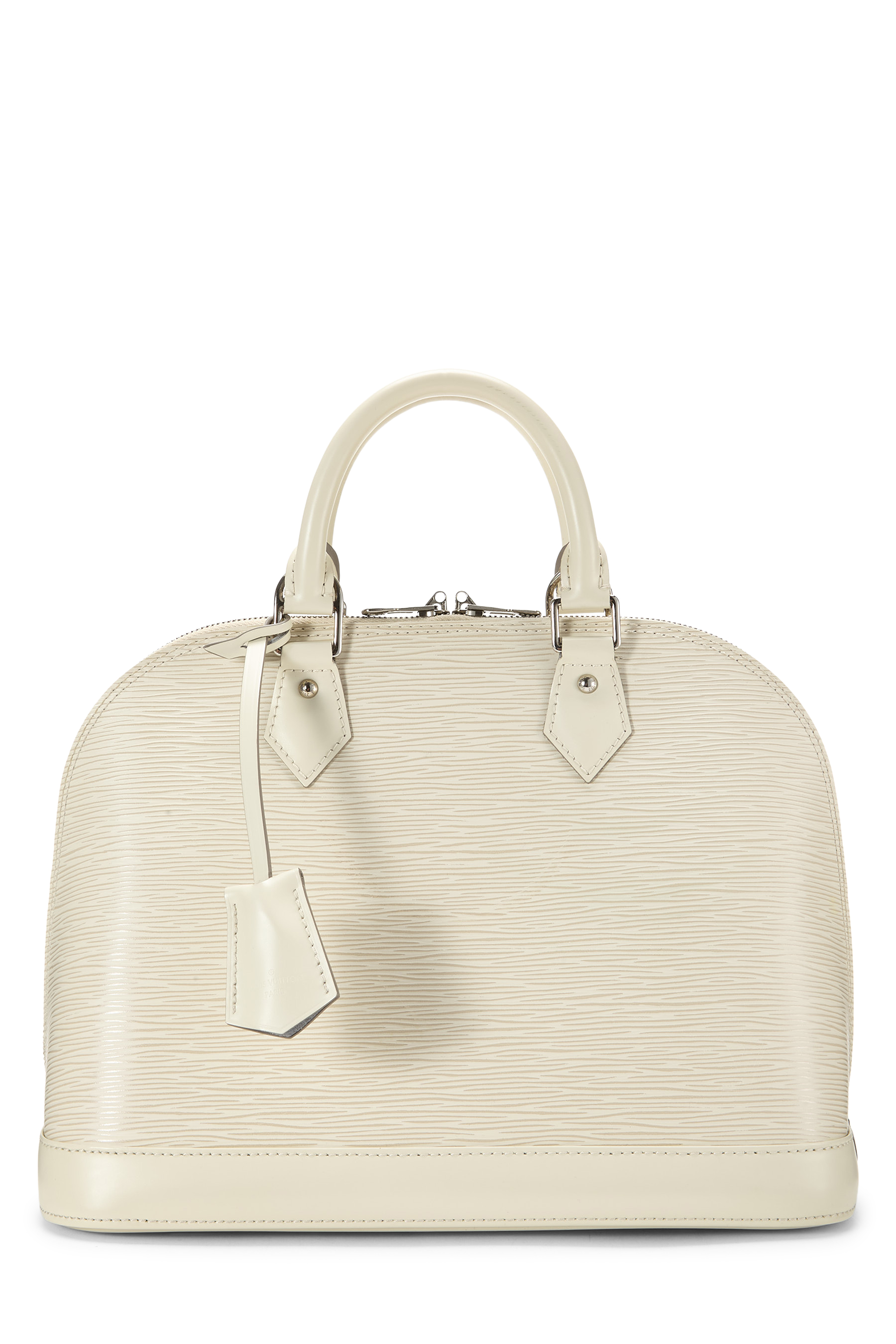 Women's Louis Vuitton Ivorie Epi Alma PM in White PM