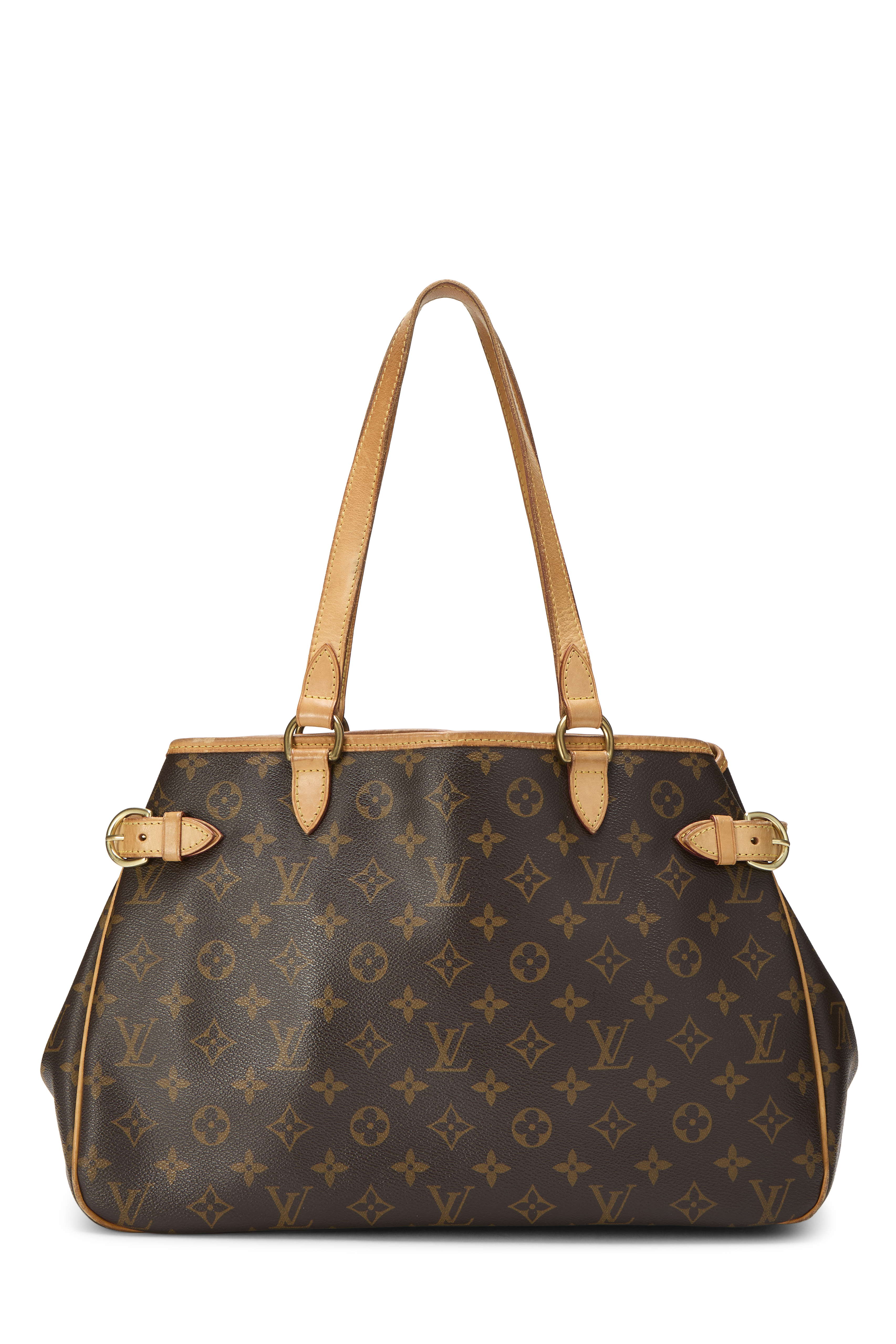Women's Louis Vuitton Monogram Canvas Batignolles Horizontal in Brown